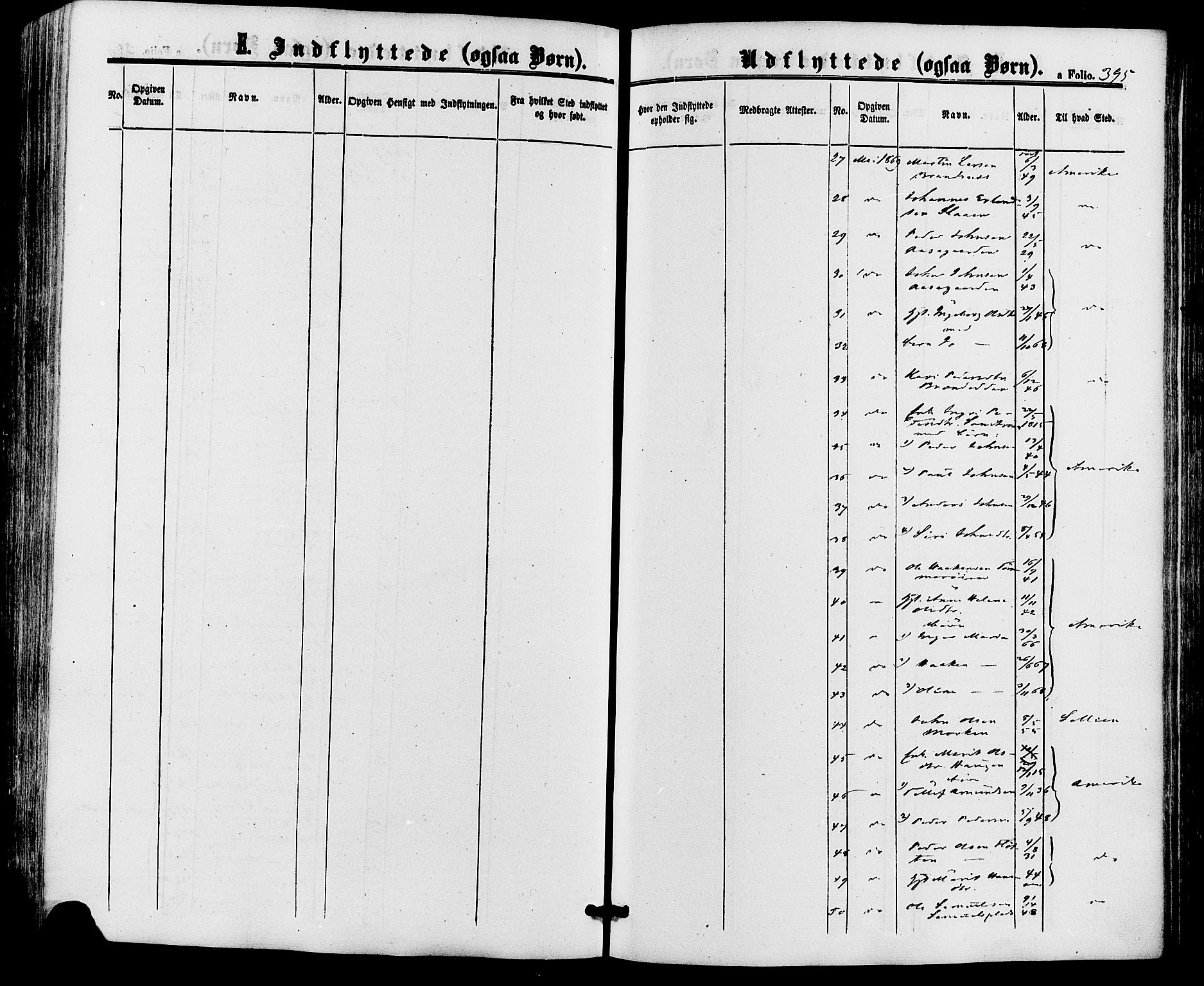 Alvdal prestekontor, AV/SAH-PREST-060/H/Ha/Haa/L0001: Parish register (official) no. 1, 1863-1882, p. 395