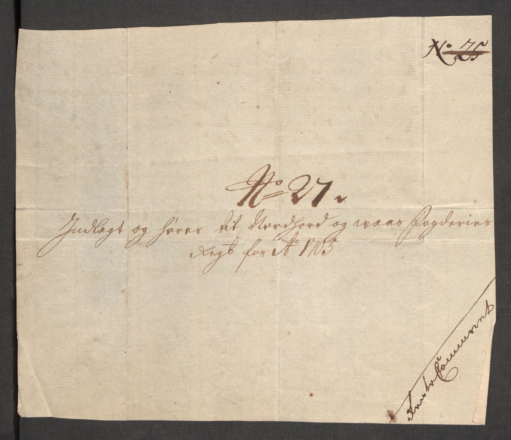 Rentekammeret inntil 1814, Reviderte regnskaper, Fogderegnskap, AV/RA-EA-4092/R51/L3187: Fogderegnskap Nordhordland og Voss, 1704-1705, p. 401