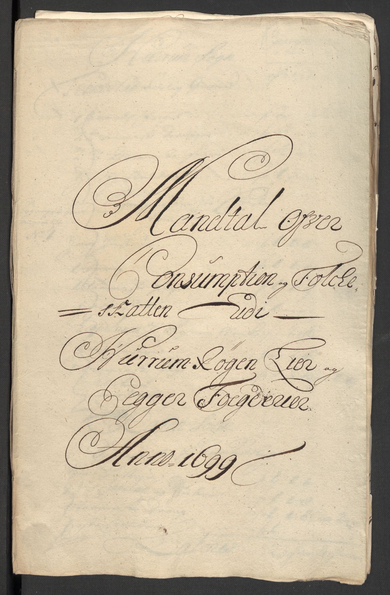 Rentekammeret inntil 1814, Reviderte regnskaper, Fogderegnskap, RA/EA-4092/R30/L1696: Fogderegnskap Hurum, Røyken, Eiker og Lier, 1698-1699, p. 337