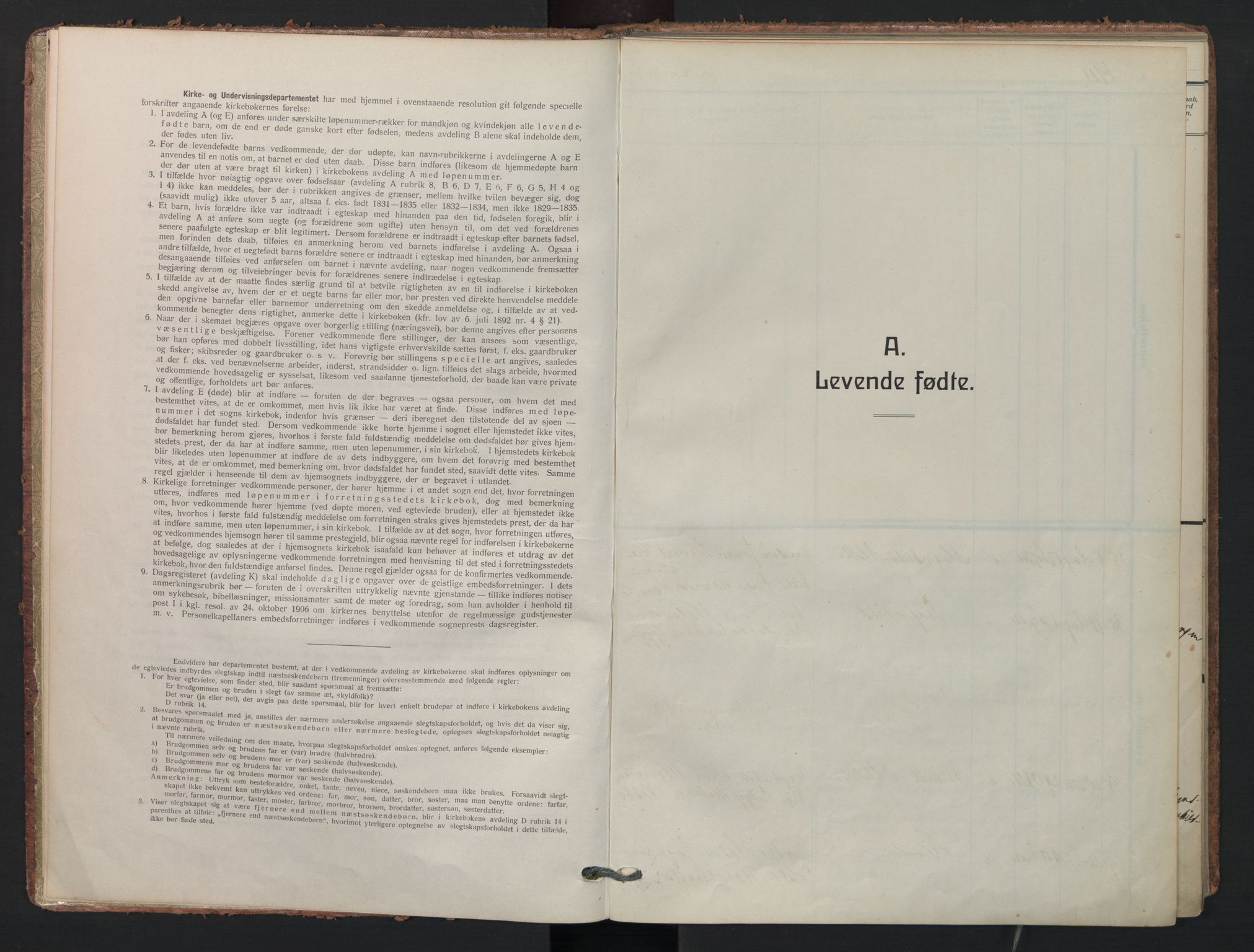 Aurskog prestekontor Kirkebøker, SAO/A-10304a/F/Fa/L0014: Parish register (official) no. I 14, 1911-1926