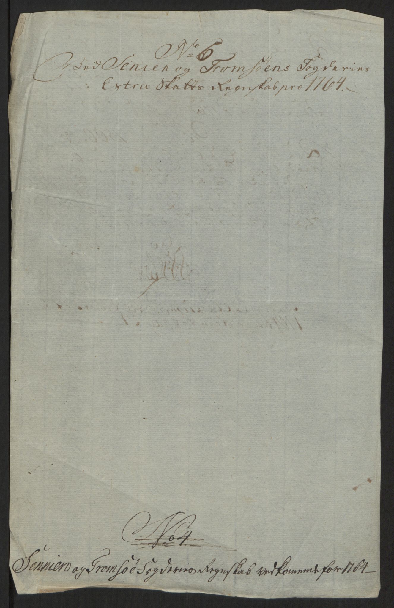 Rentekammeret inntil 1814, Reviderte regnskaper, Fogderegnskap, RA/EA-4092/R68/L4845: Ekstraskatten Senja og Troms, 1762-1765, p. 482