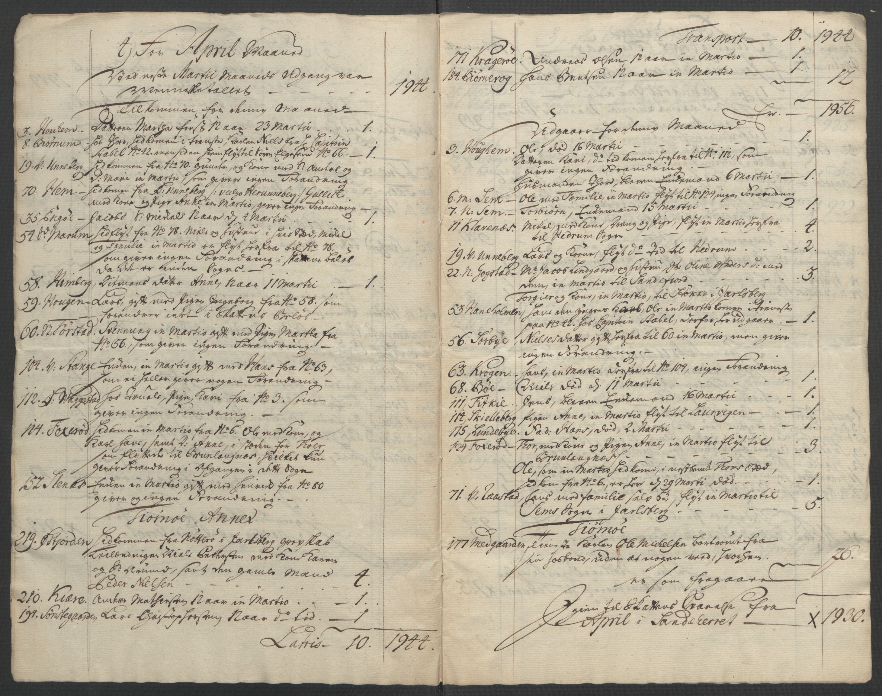 Rentekammeret inntil 1814, Reviderte regnskaper, Fogderegnskap, AV/RA-EA-4092/R33/L2033: Ekstraskatten Larvik grevskap, 1762-1764, p. 110