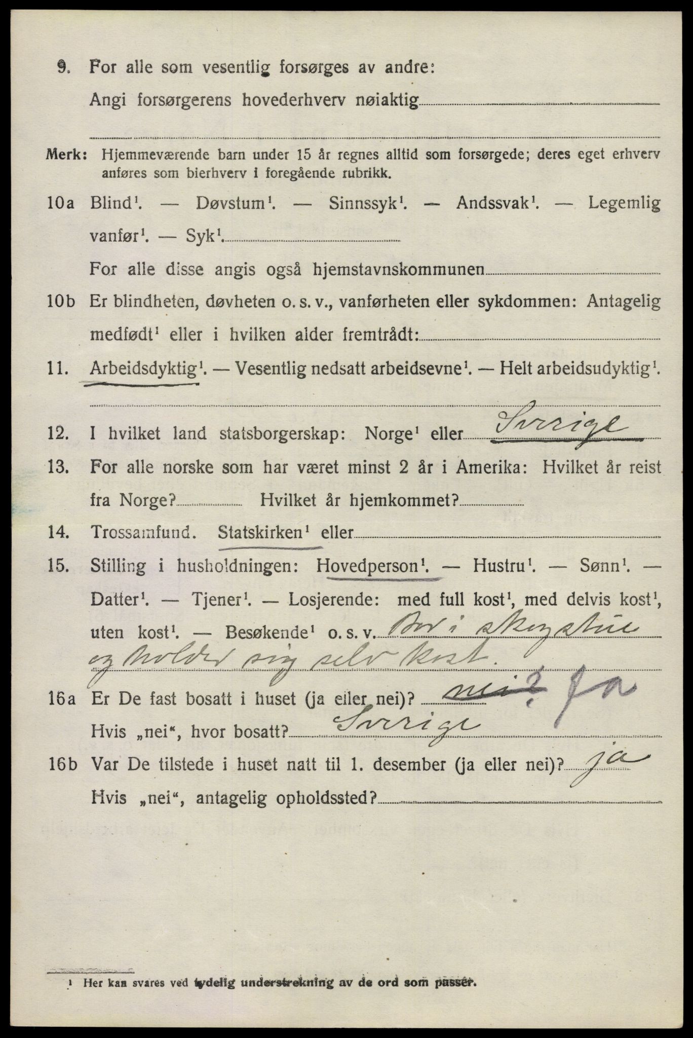 SAO, 1920 census for Bærum, 1920, p. 6549