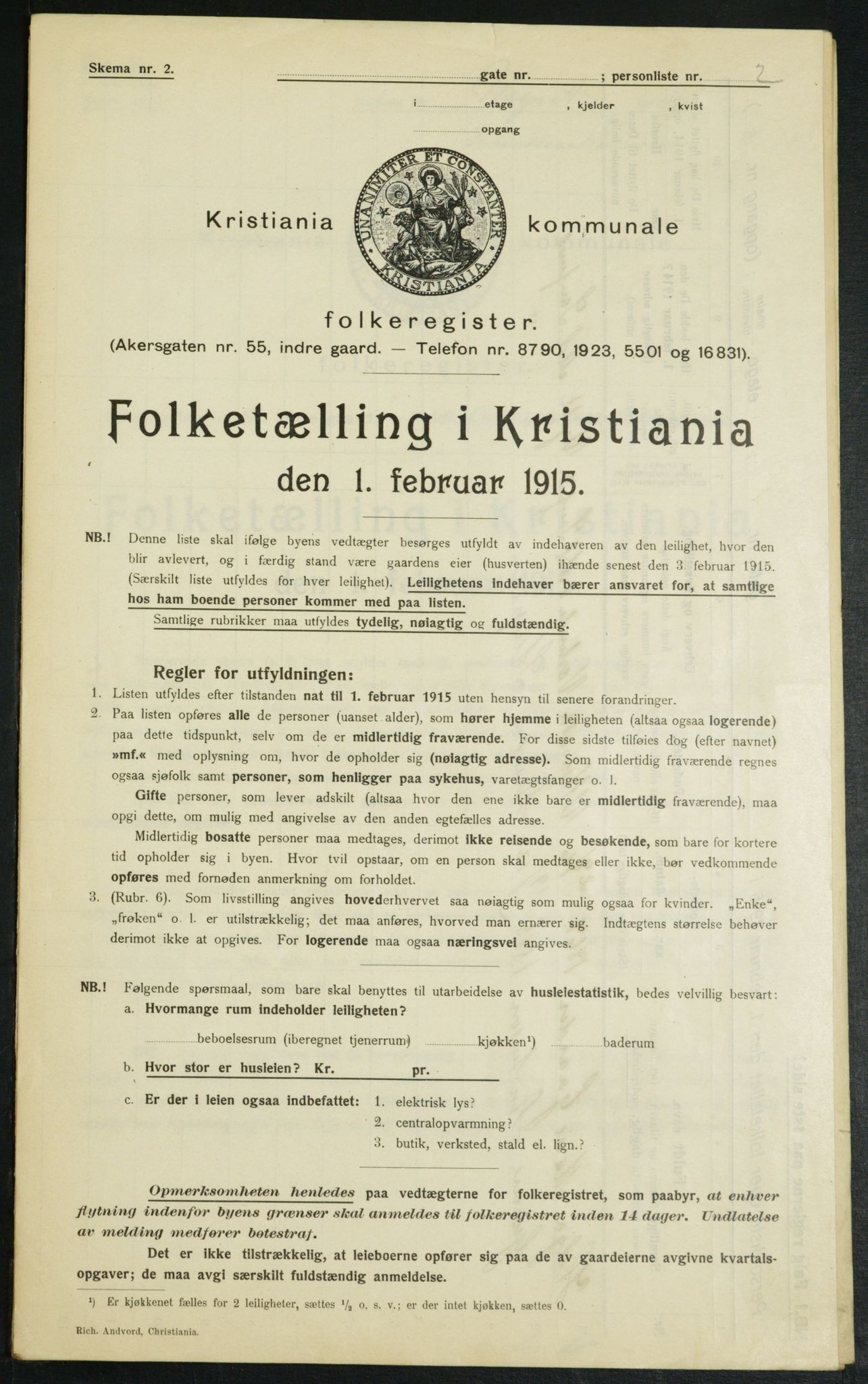 OBA, Municipal Census 1915 for Kristiania, 1915, p. 67770