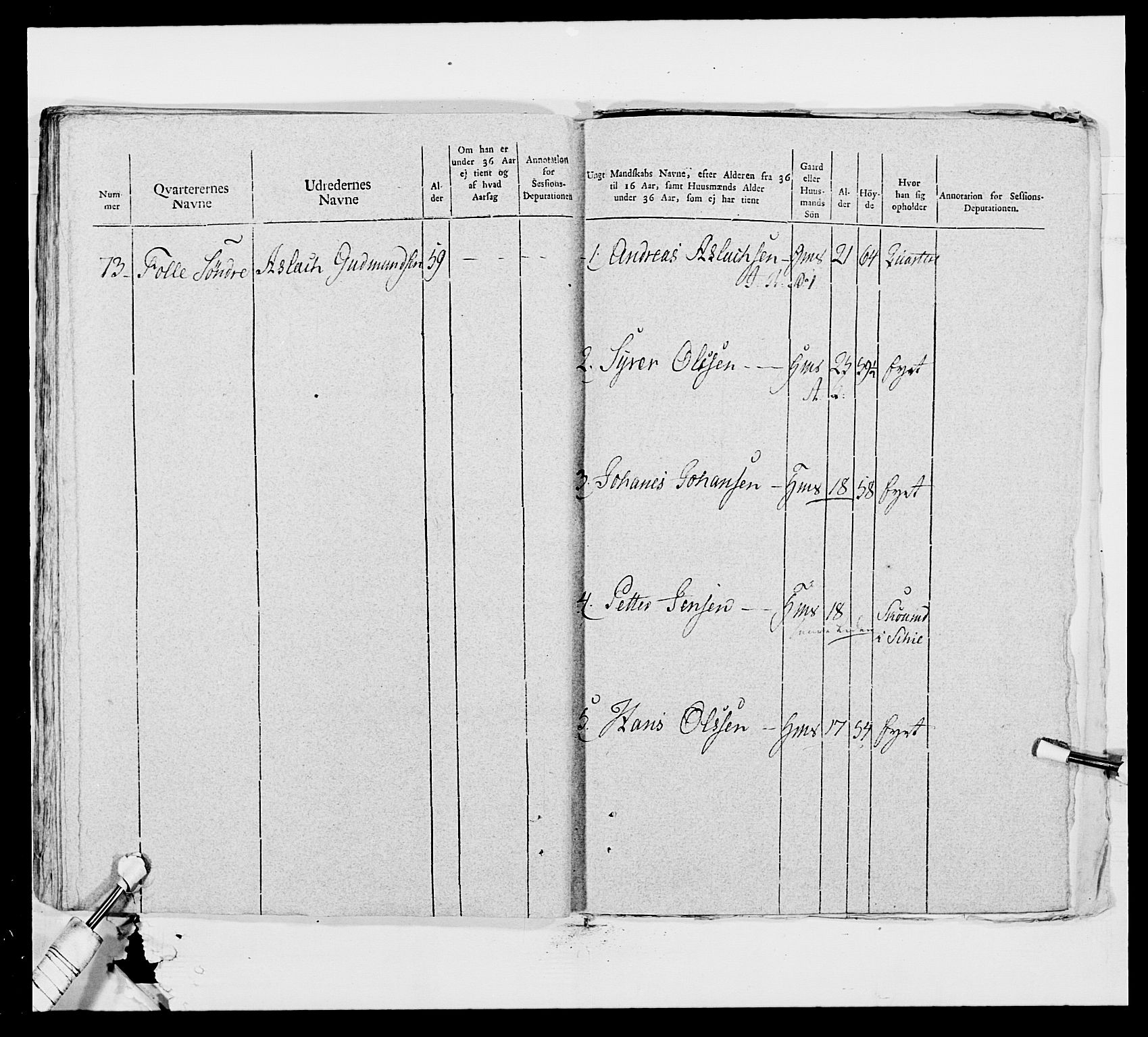 Generalitets- og kommissariatskollegiet, Det kongelige norske kommissariatskollegium, AV/RA-EA-5420/E/Eh/L0011: Smålenske dragonregiment, 1795-1807, p. 286