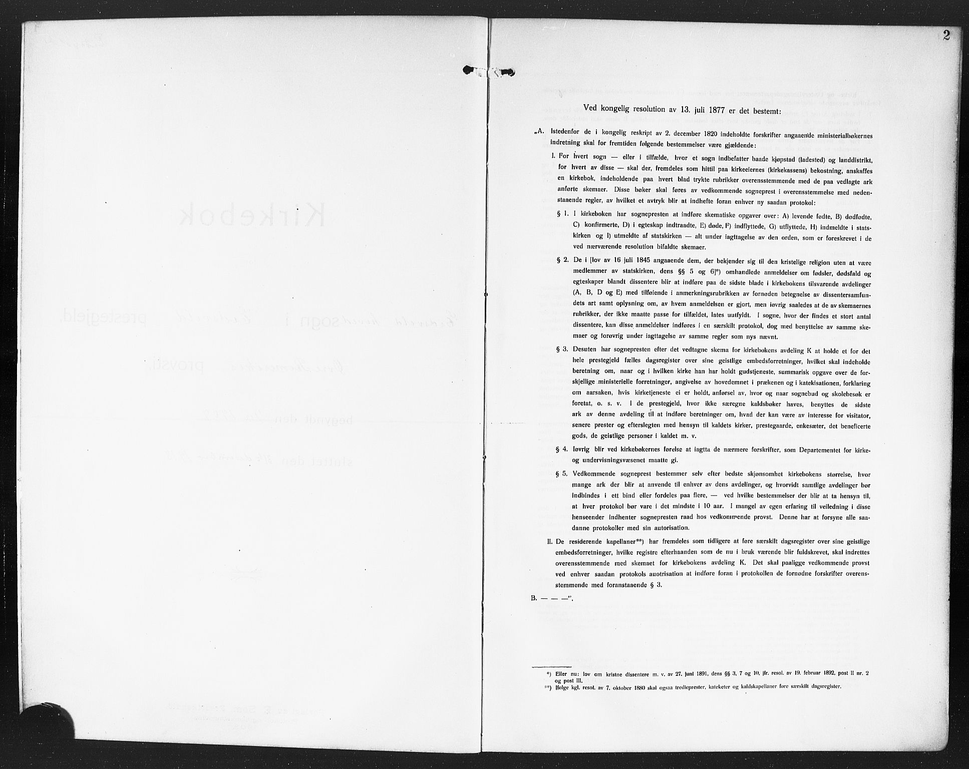 Eidsvoll prestekontor Kirkebøker, SAO/A-10888/G/Ga/L0008: Parish register (copy) no. I 8, 1909-1918, p. 2