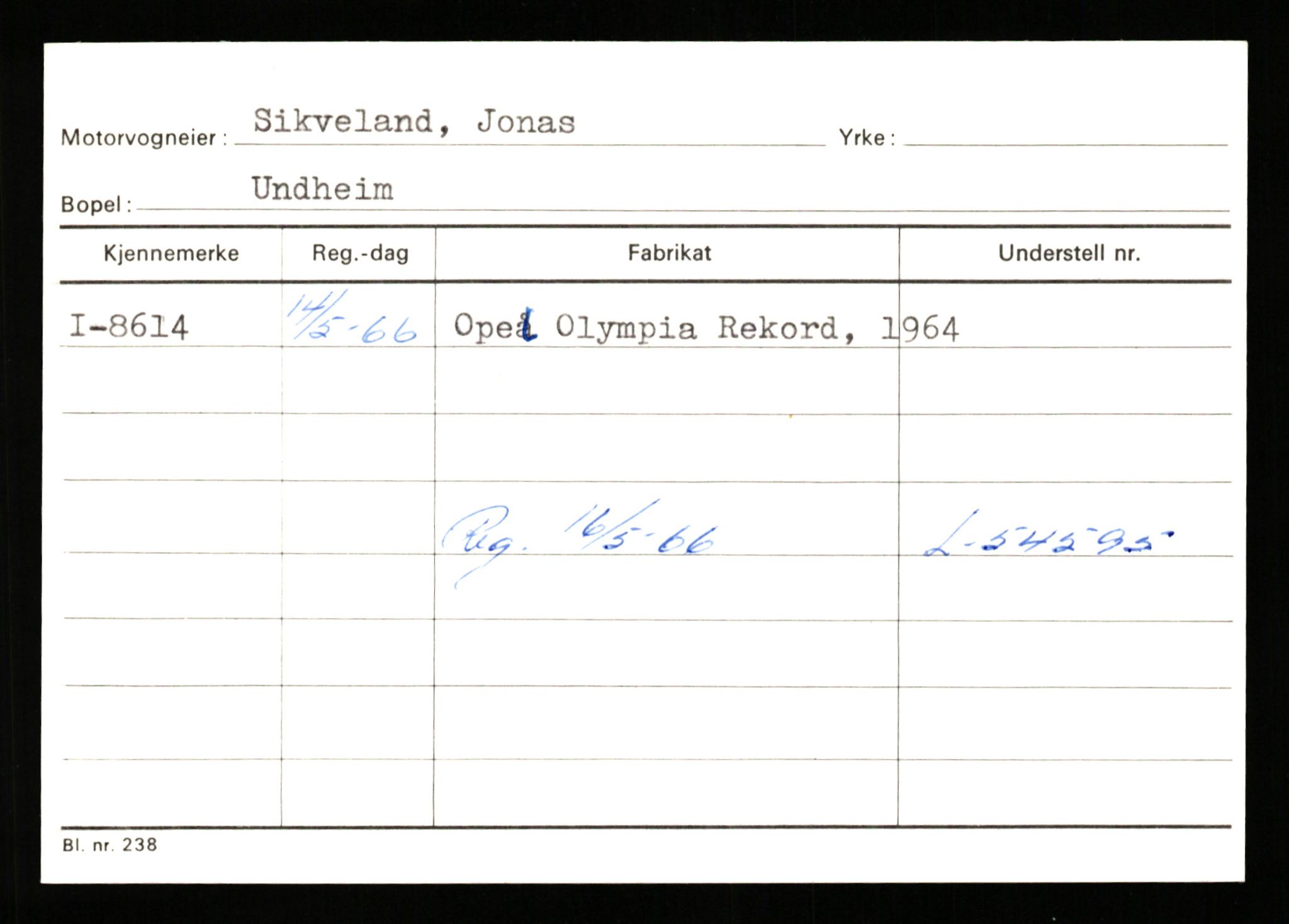 Stavanger trafikkstasjon, SAST/A-101942/0/G/L0002: Registreringsnummer: 5791 - 10405, 1930-1971, p. 1733