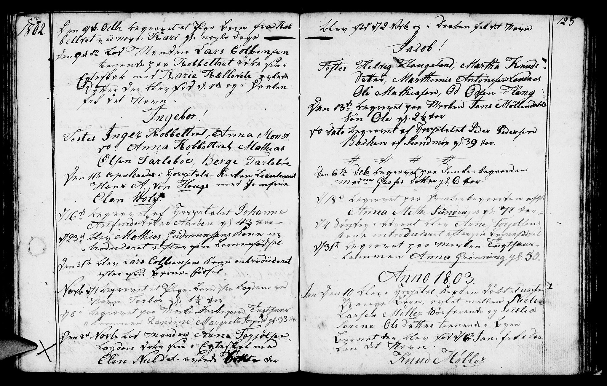 St. Jørgens hospital og Årstad sokneprestembete, AV/SAB-A-99934: Parish register (official) no. A 2, 1766-1814, p. 123