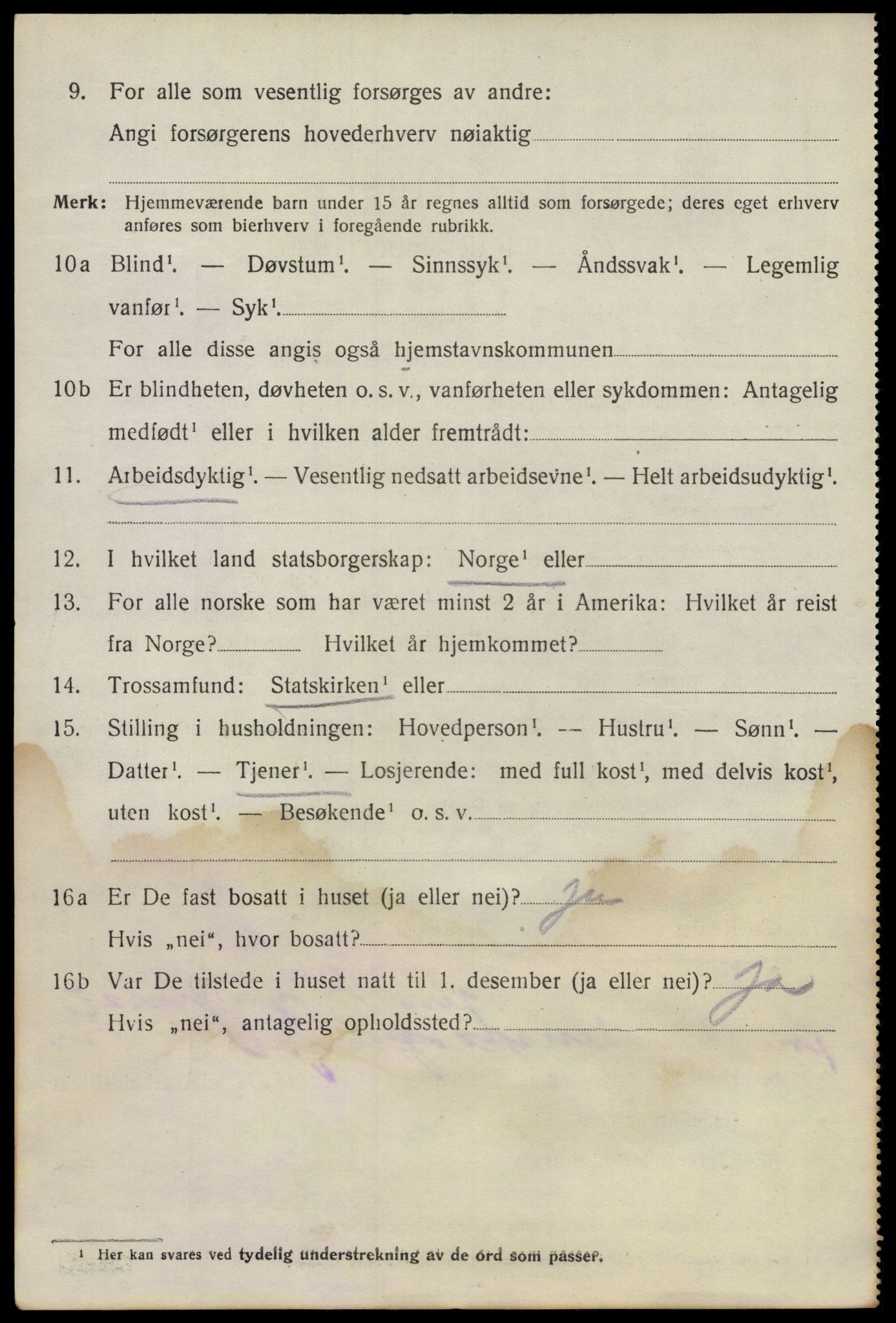 SAO, 1920 census for Bærum, 1920, p. 33019