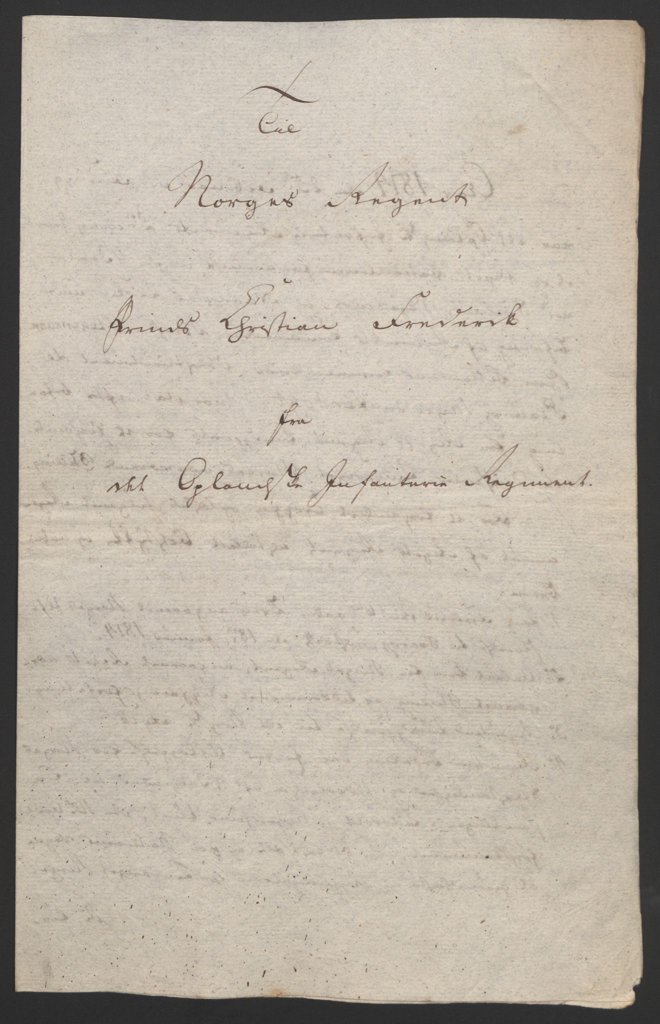 Statsrådssekretariatet, RA/S-1001/D/Db/L0007: Fullmakter for Eidsvollsrepresentantene i 1814. , 1814, p. 81