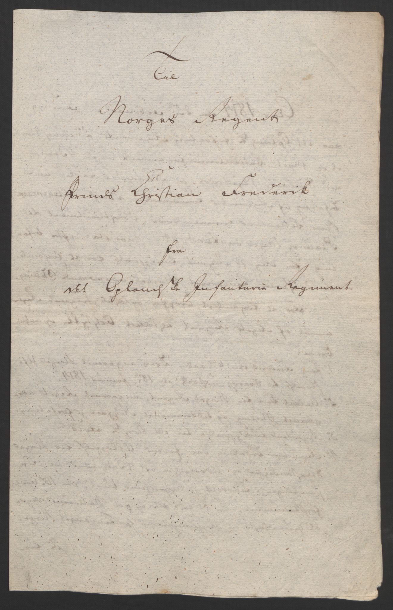 Statsrådssekretariatet, AV/RA-S-1001/D/Db/L0007: Fullmakter for Eidsvollsrepresentantene i 1814. , 1814, p. 81