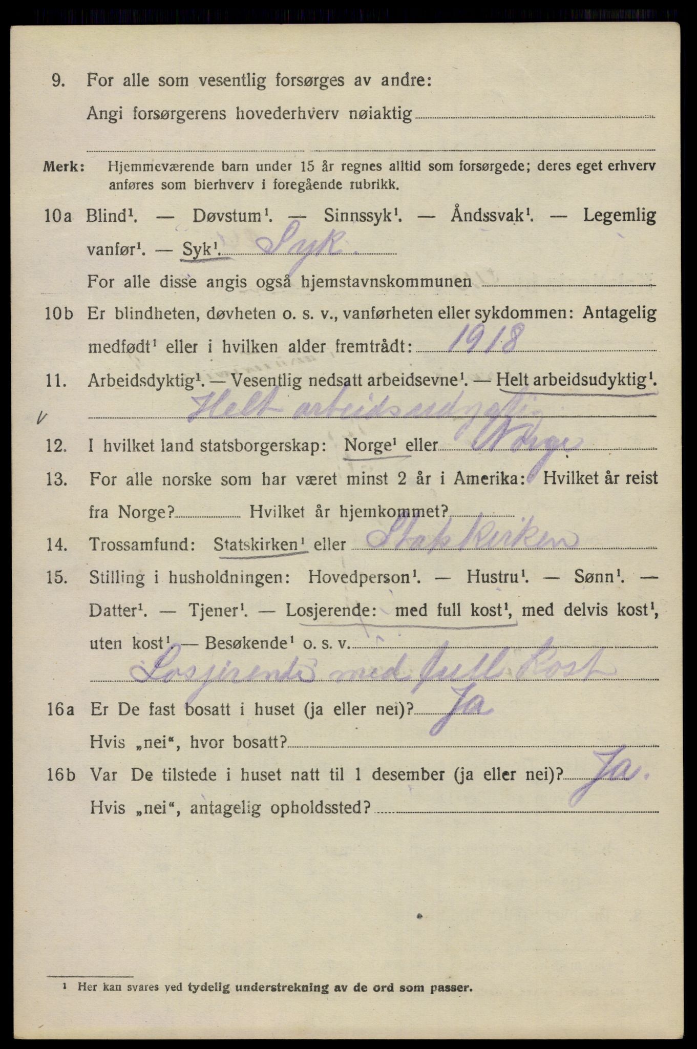 SAO, 1920 census for Kristiania, 1920, p. 202432