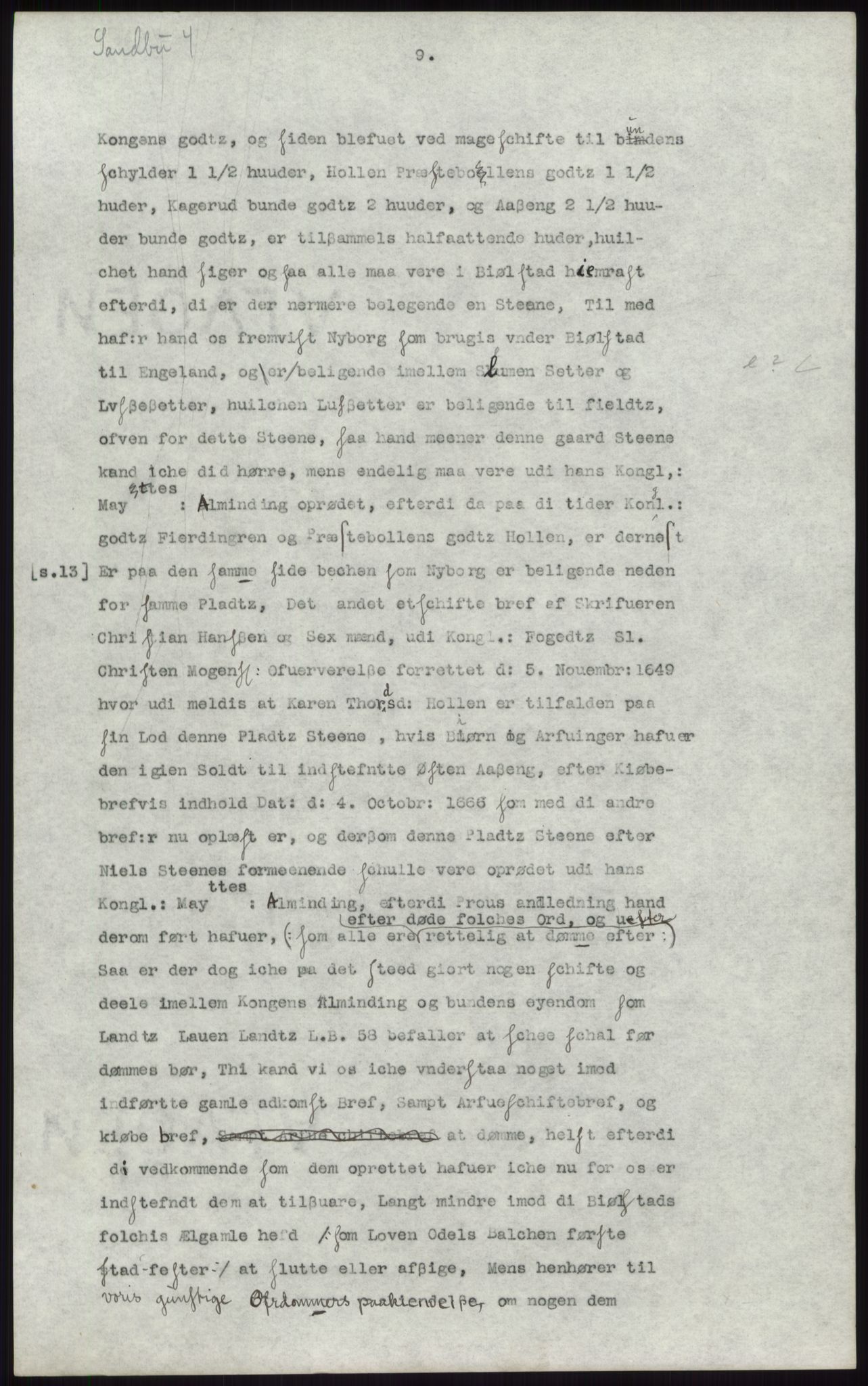 Samlinger til kildeutgivelse, Diplomavskriftsamlingen, RA/EA-4053/H/Ha, p. 3380