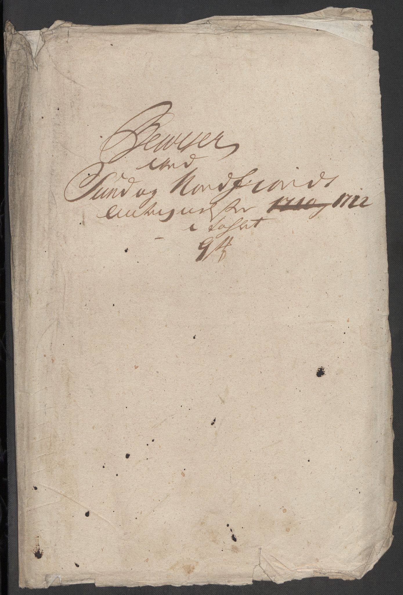 Rentekammeret inntil 1814, Reviderte regnskaper, Fogderegnskap, RA/EA-4092/R53/L3436: Fogderegnskap Sunn- og Nordfjord, 1712, p. 200