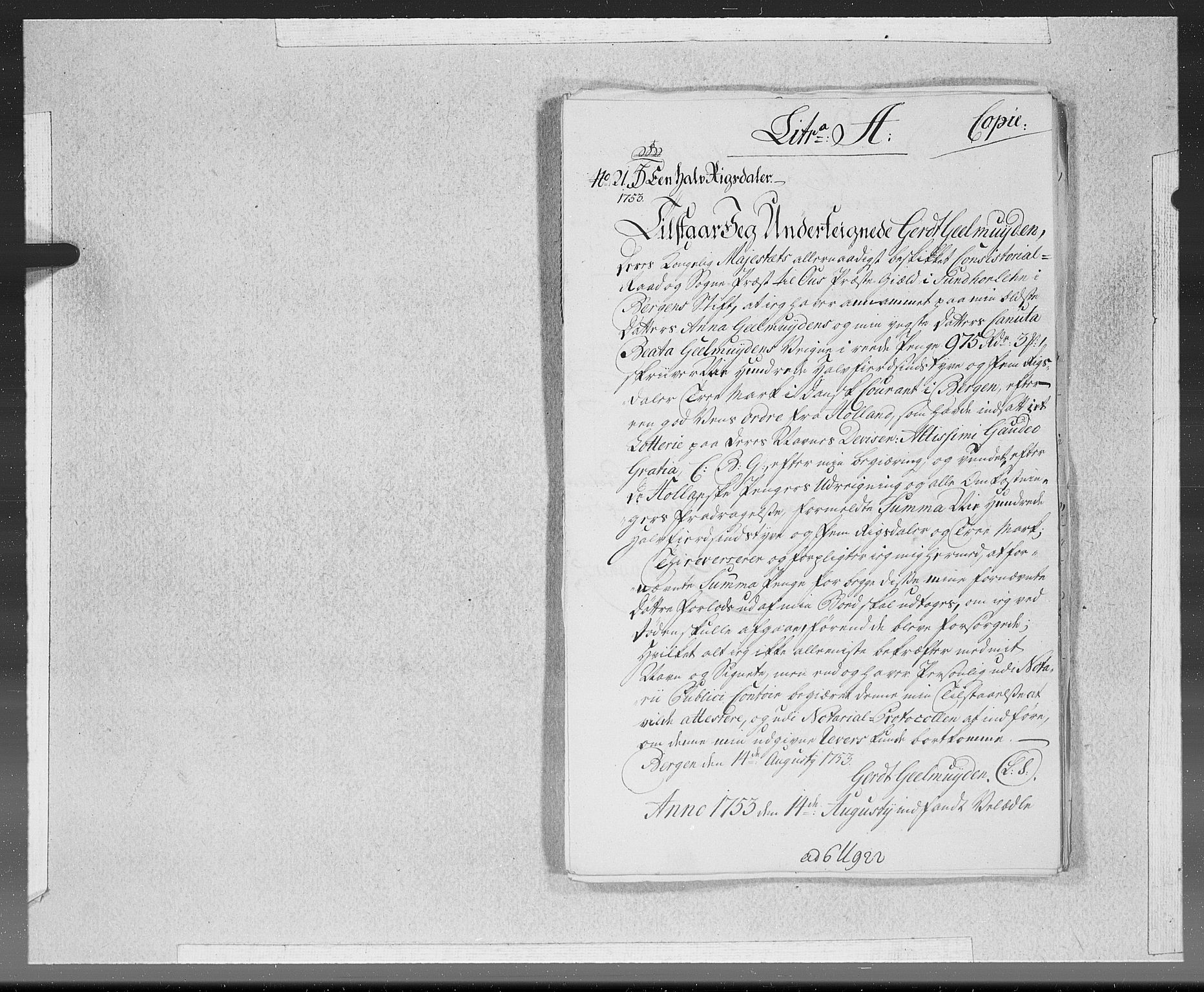Danske Kanselli 1572-1799, AV/RA-EA-3023/F/Fc/Fcc/Fcca/L0216: Norske innlegg 1572-1799, 1775, p. 140