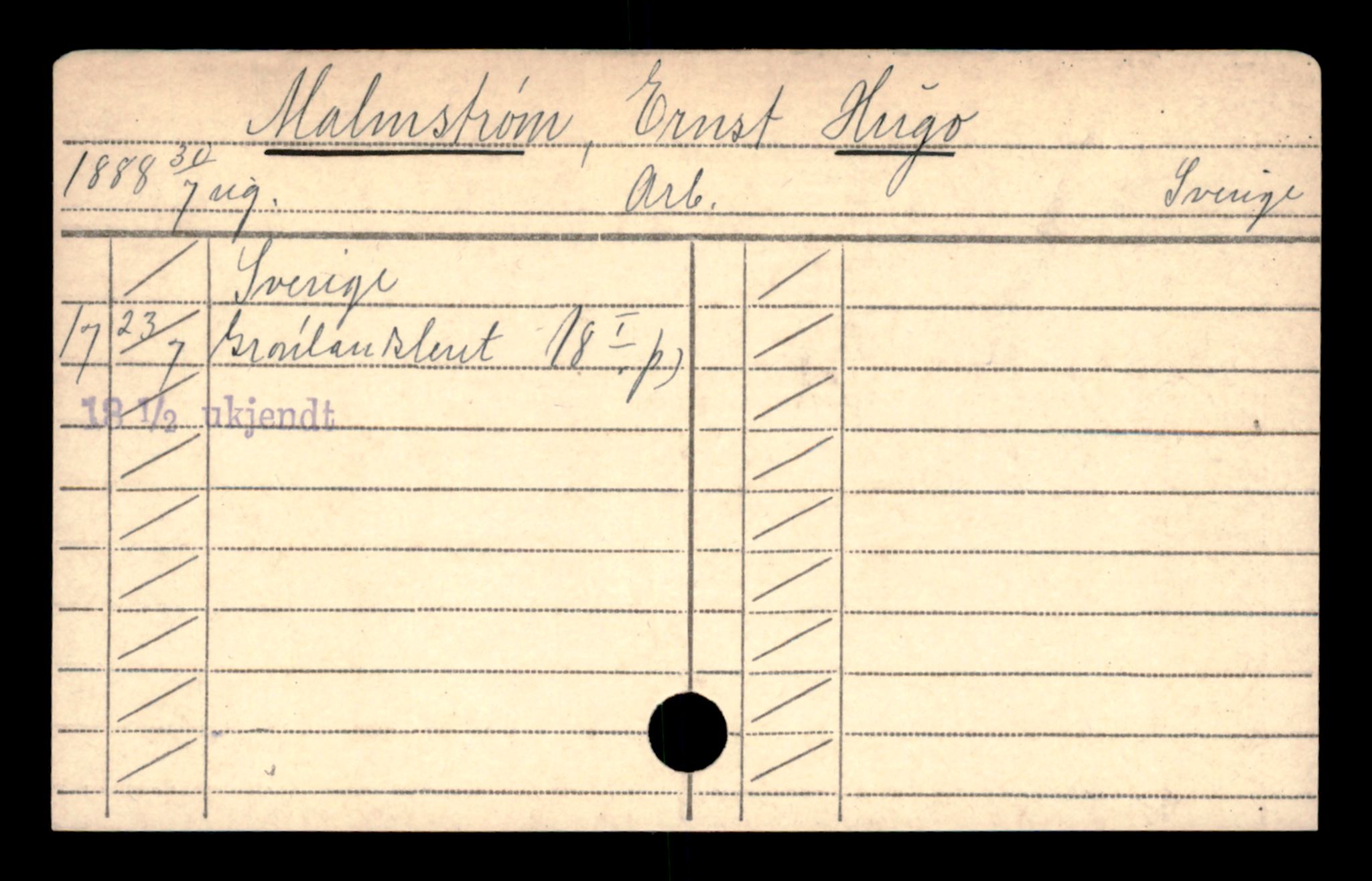 Oslo folkeregister, Registerkort, AV/SAO-A-11715/D/Da/L0061: Menn: Malmstrøm Hjalmar - Mathisen Nils, 1906-1919