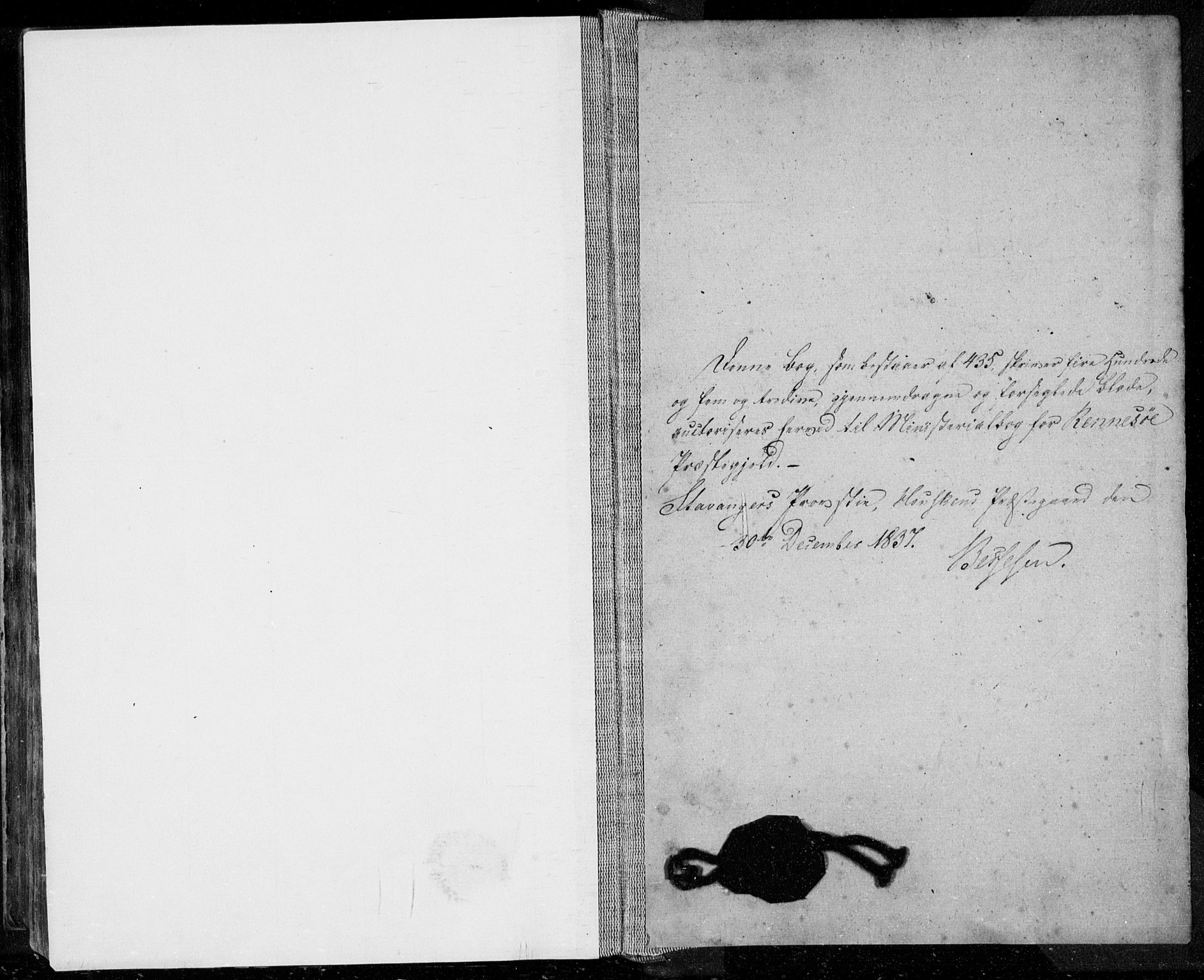 Rennesøy sokneprestkontor, SAST/A -101827/H/Ha/Haa/L0005: Parish register (official) no. A 5, 1838-1859