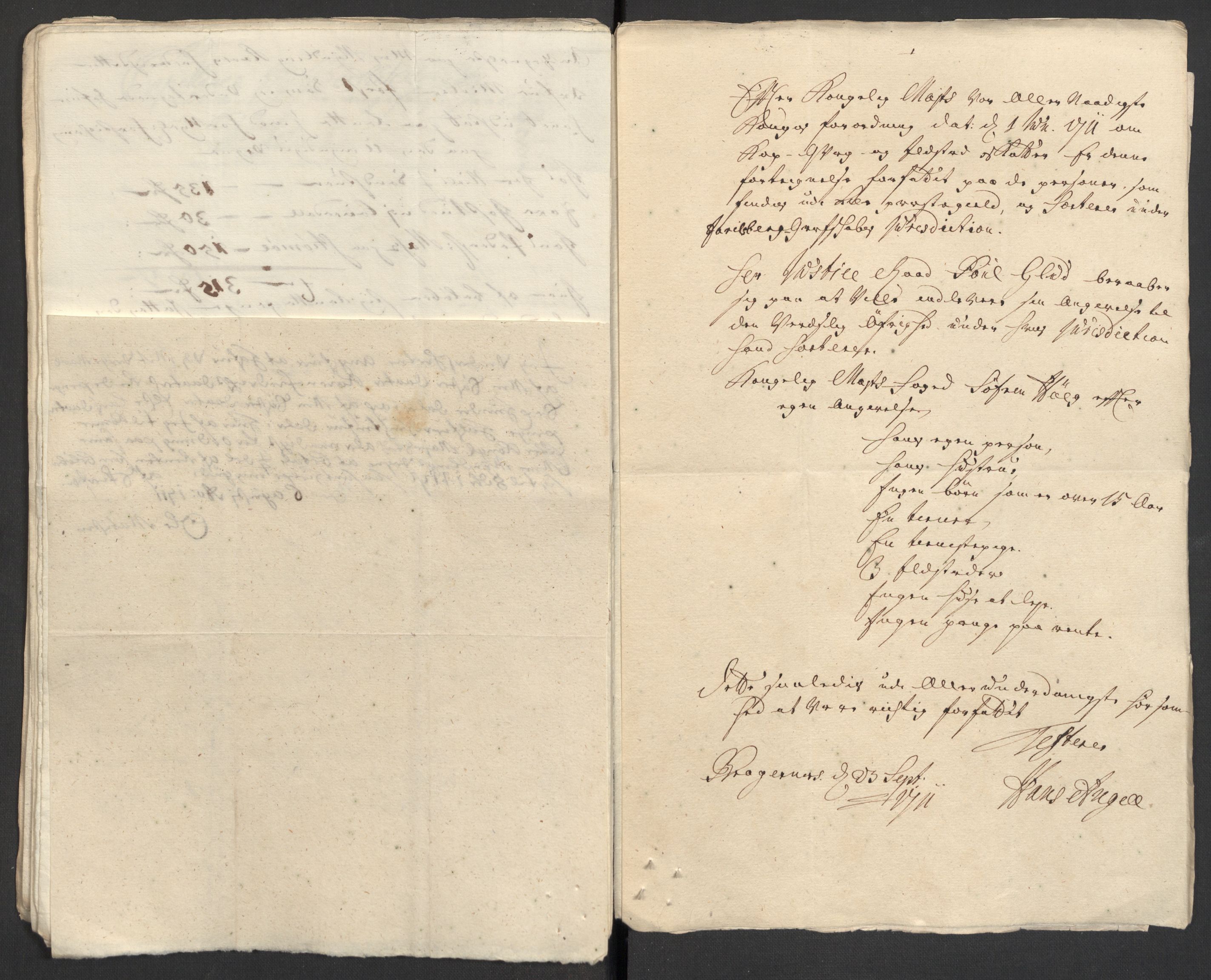 Rentekammeret inntil 1814, Reviderte regnskaper, Fogderegnskap, RA/EA-4092/R32/L1876: Fogderegnskap Jarlsberg grevskap, 1711, p. 341