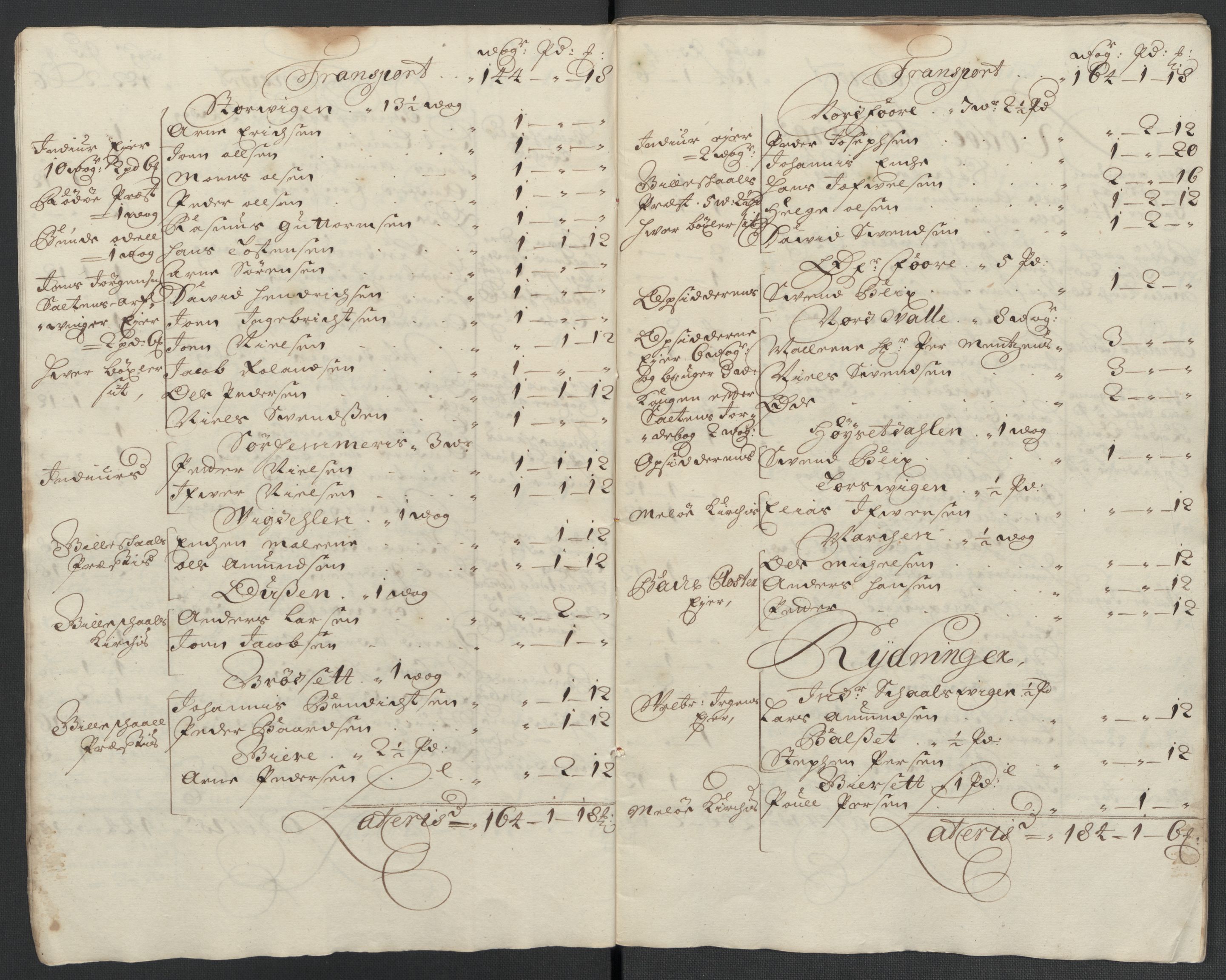 Rentekammeret inntil 1814, Reviderte regnskaper, Fogderegnskap, AV/RA-EA-4092/R65/L4508: Fogderegnskap Helgeland, 1702-1705, p. 380