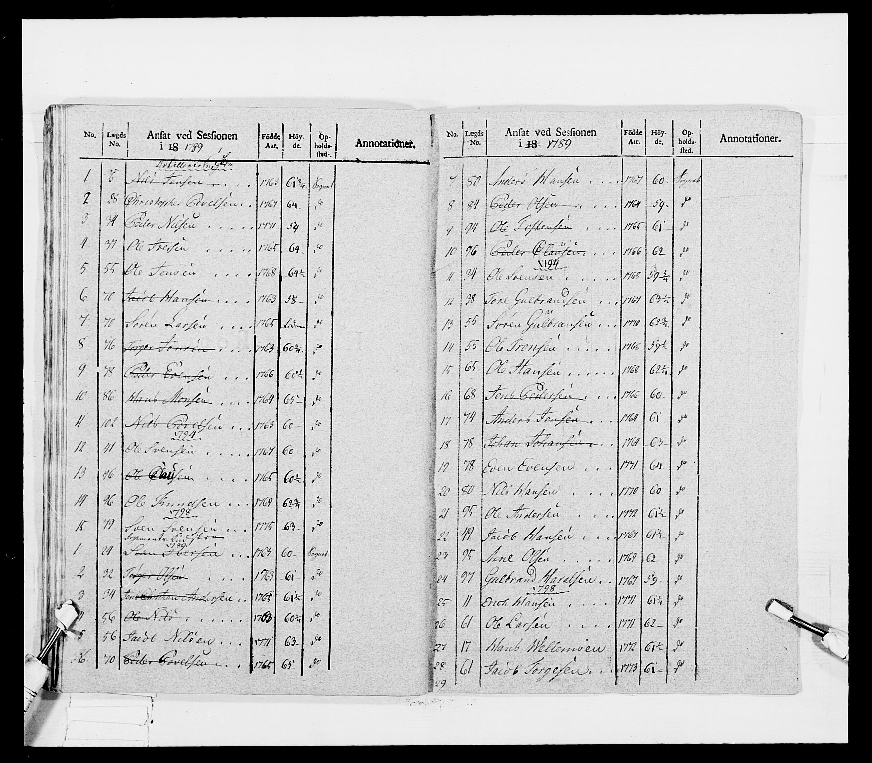 Generalitets- og kommissariatskollegiet, Det kongelige norske kommissariatskollegium, AV/RA-EA-5420/E/Eh/L0031b: Nordafjelske gevorbne infanteriregiment, 1802, p. 413