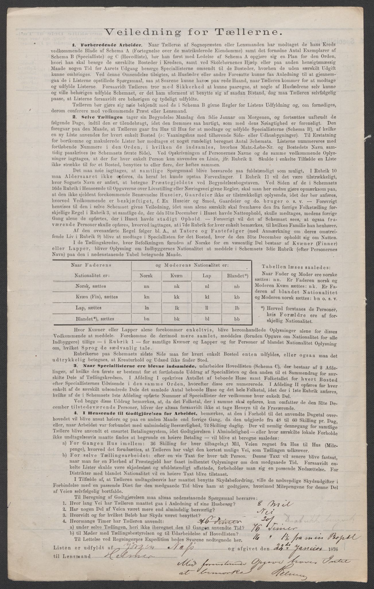 RA, 1875 census for 0220P Asker, 1875, p. 18