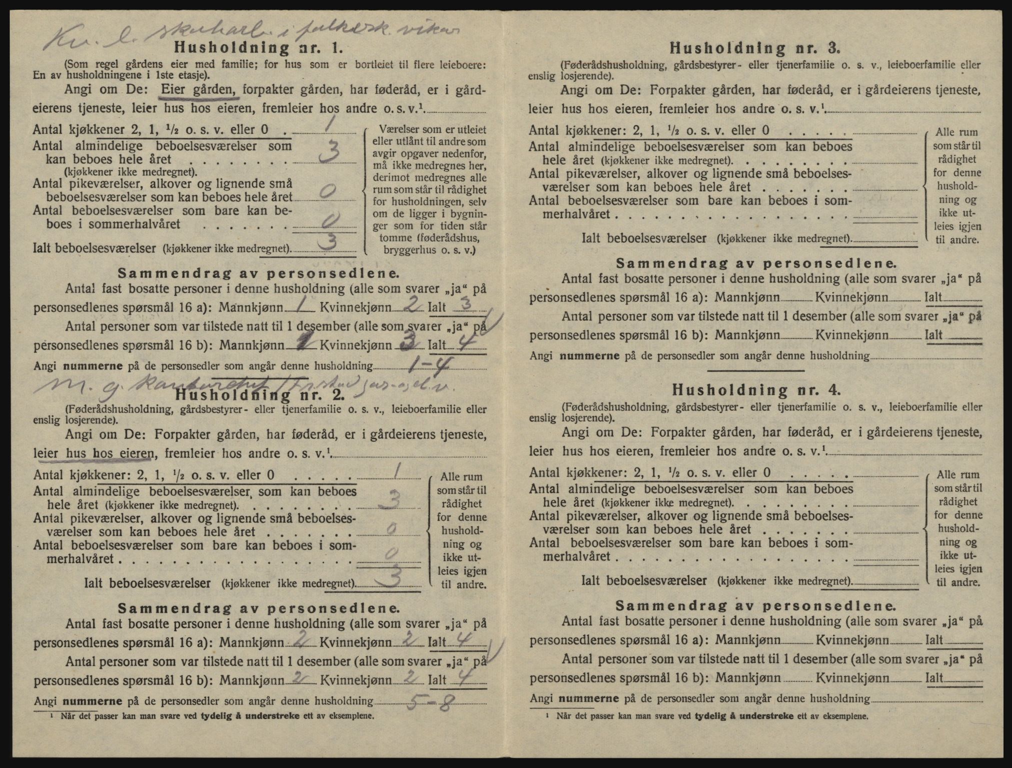 SAO, 1920 census for Glemmen, 1920, p. 1346