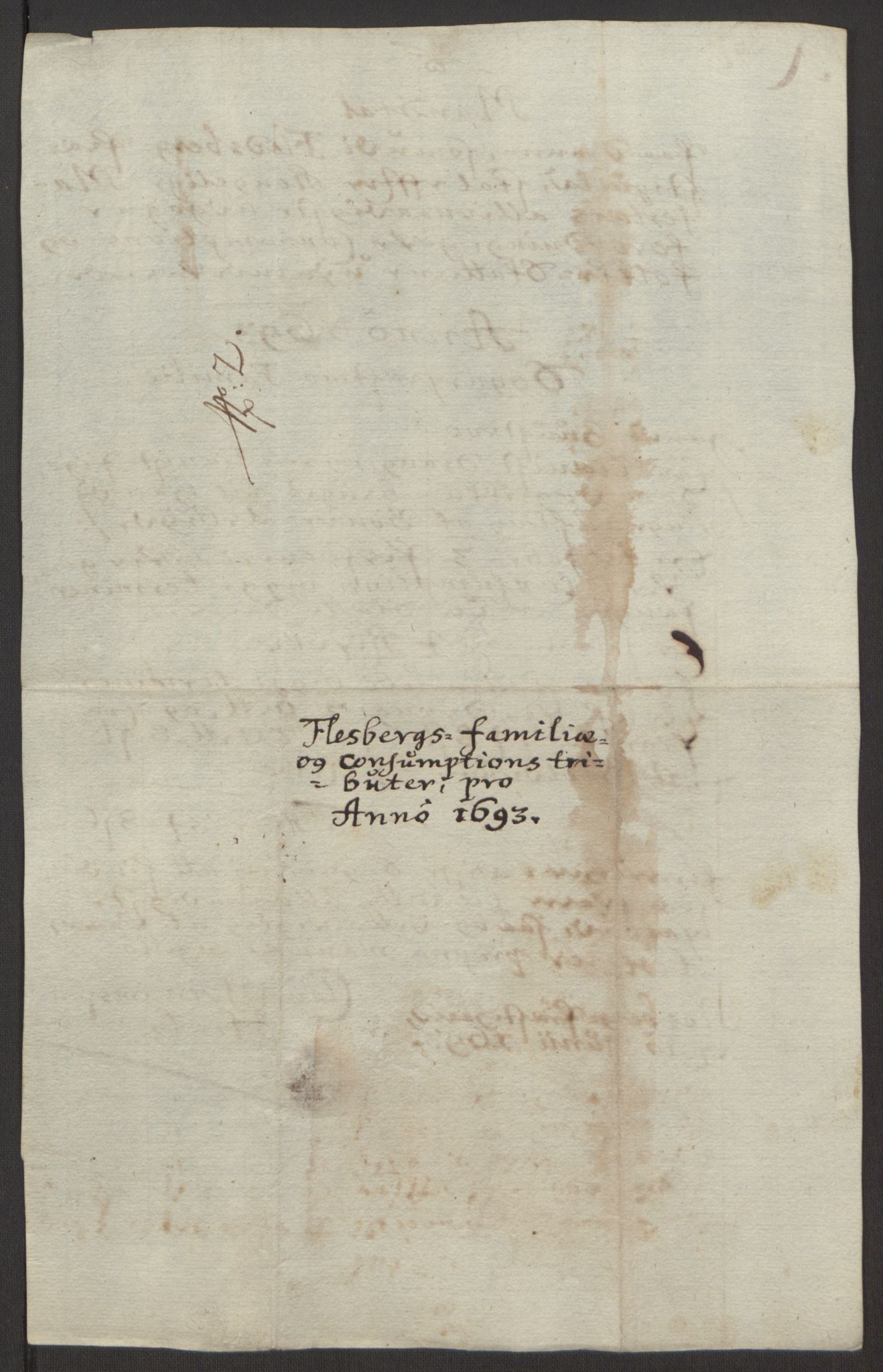 Rentekammeret inntil 1814, Reviderte regnskaper, Fogderegnskap, AV/RA-EA-4092/R24/L1575: Fogderegnskap Numedal og Sandsvær, 1692-1695, p. 187