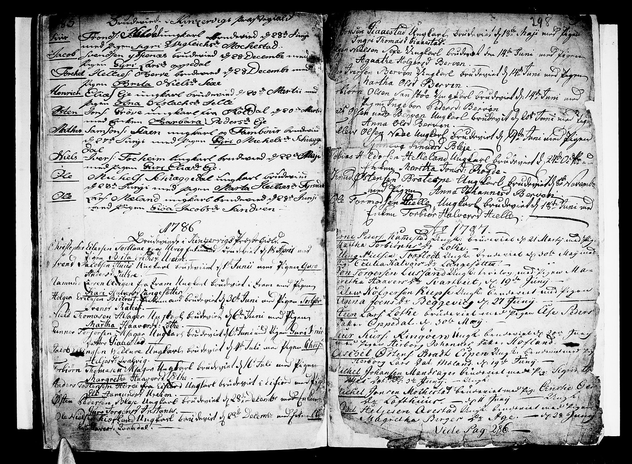 Ullensvang sokneprestembete, AV/SAB-A-78701/H/Haa: Parish register (official) no. A 6 /1, 1758-1788, p. 298