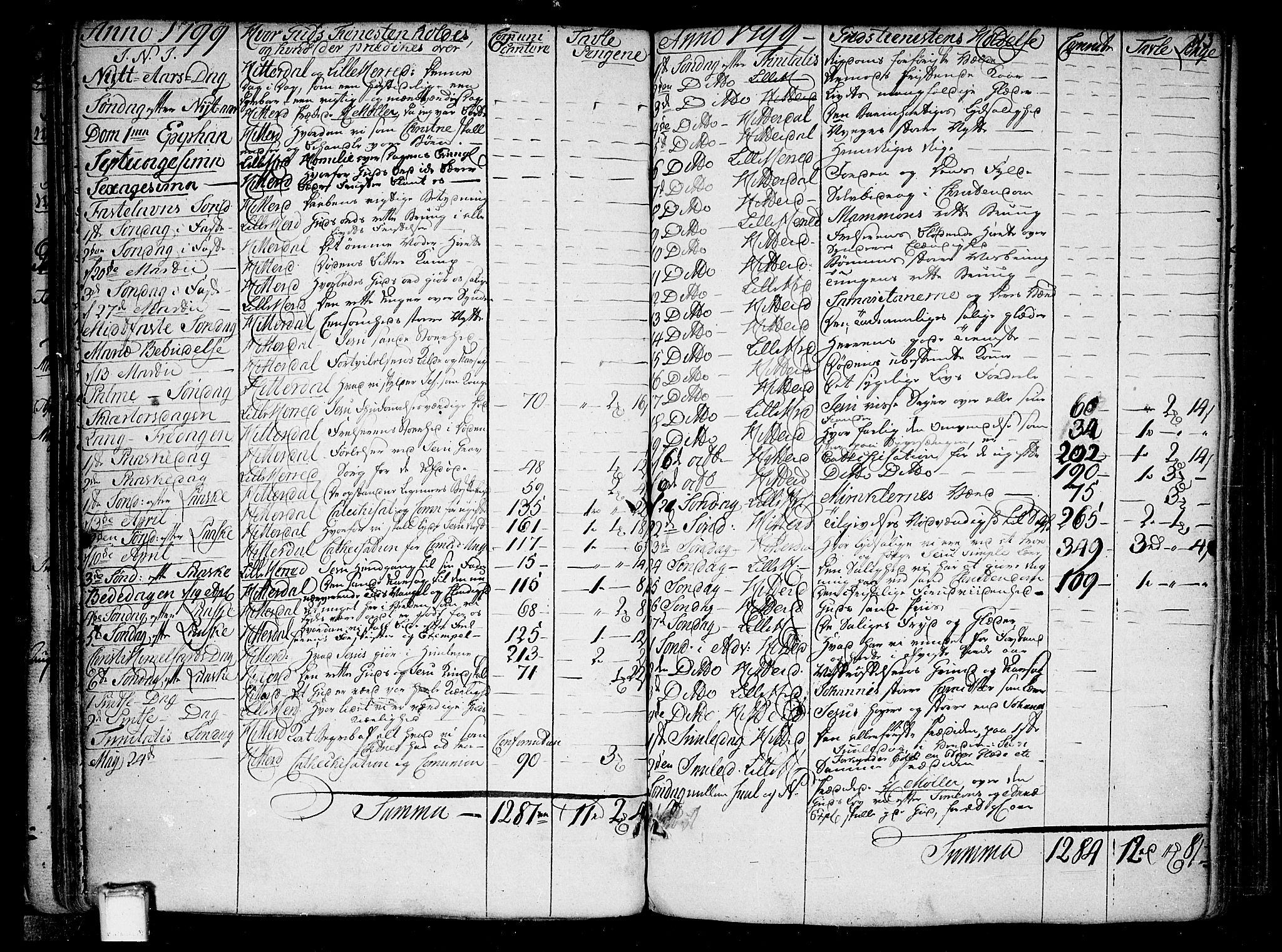 Heddal kirkebøker, SAKO/A-268/F/Fa/L0004: Parish register (official) no. I 4, 1784-1814, p. 113