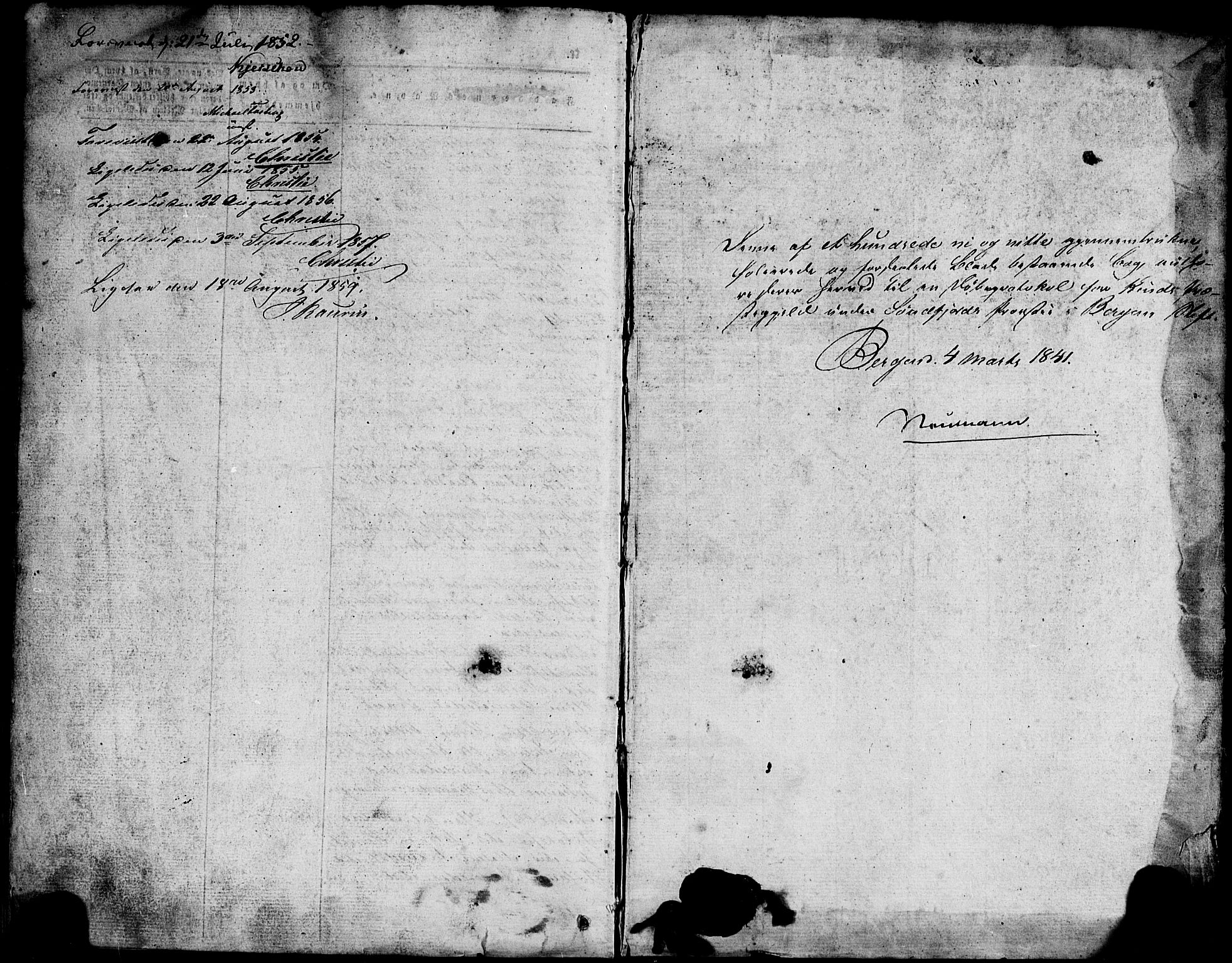 Kinn sokneprestembete, AV/SAB-A-80801/H/Haa/Haaa/L0005: Parish register (official) no. A 5, 1841-1857