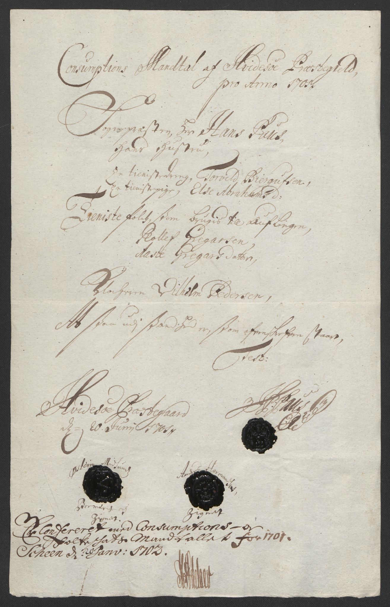 Rentekammeret inntil 1814, Reviderte regnskaper, Fogderegnskap, AV/RA-EA-4092/R36/L2105: Fogderegnskap Øvre og Nedre Telemark og Bamble, 1701, p. 130