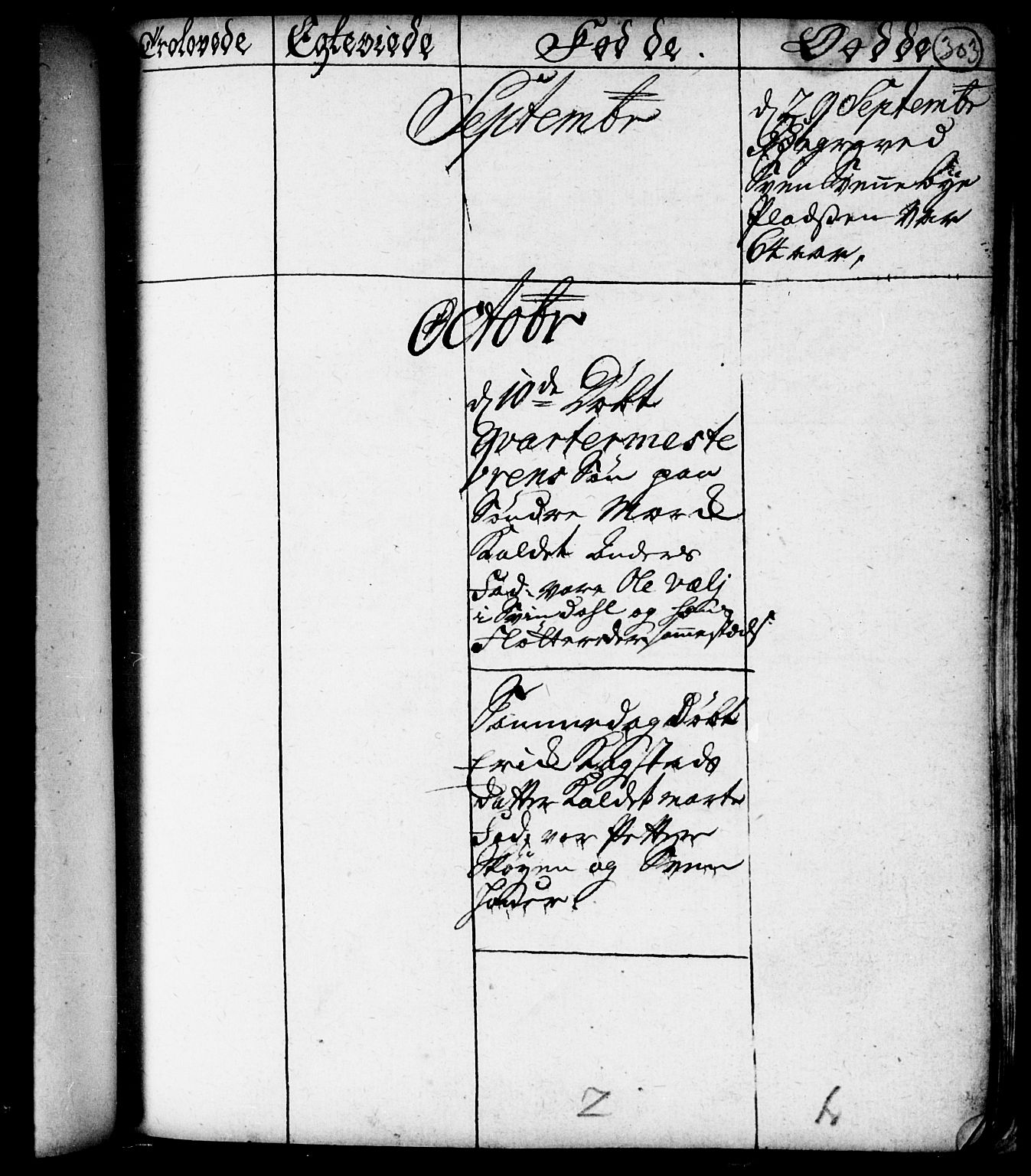 Spydeberg prestekontor Kirkebøker, AV/SAO-A-10924/F/Fa/L0001: Parish register (official) no. I 1, 1696-1738, p. 303