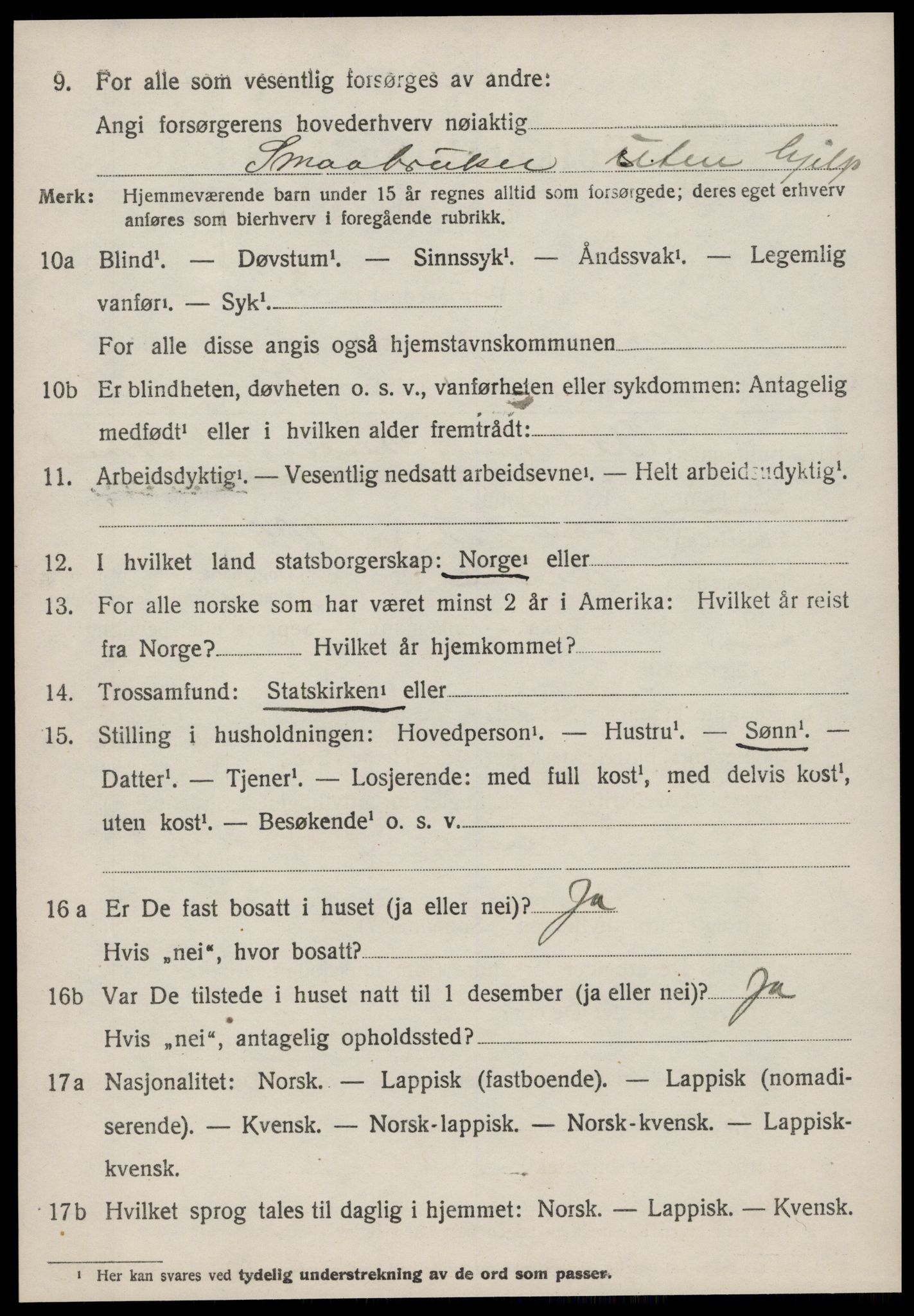 SAT, 1920 census for Heim, 1920, p. 3180