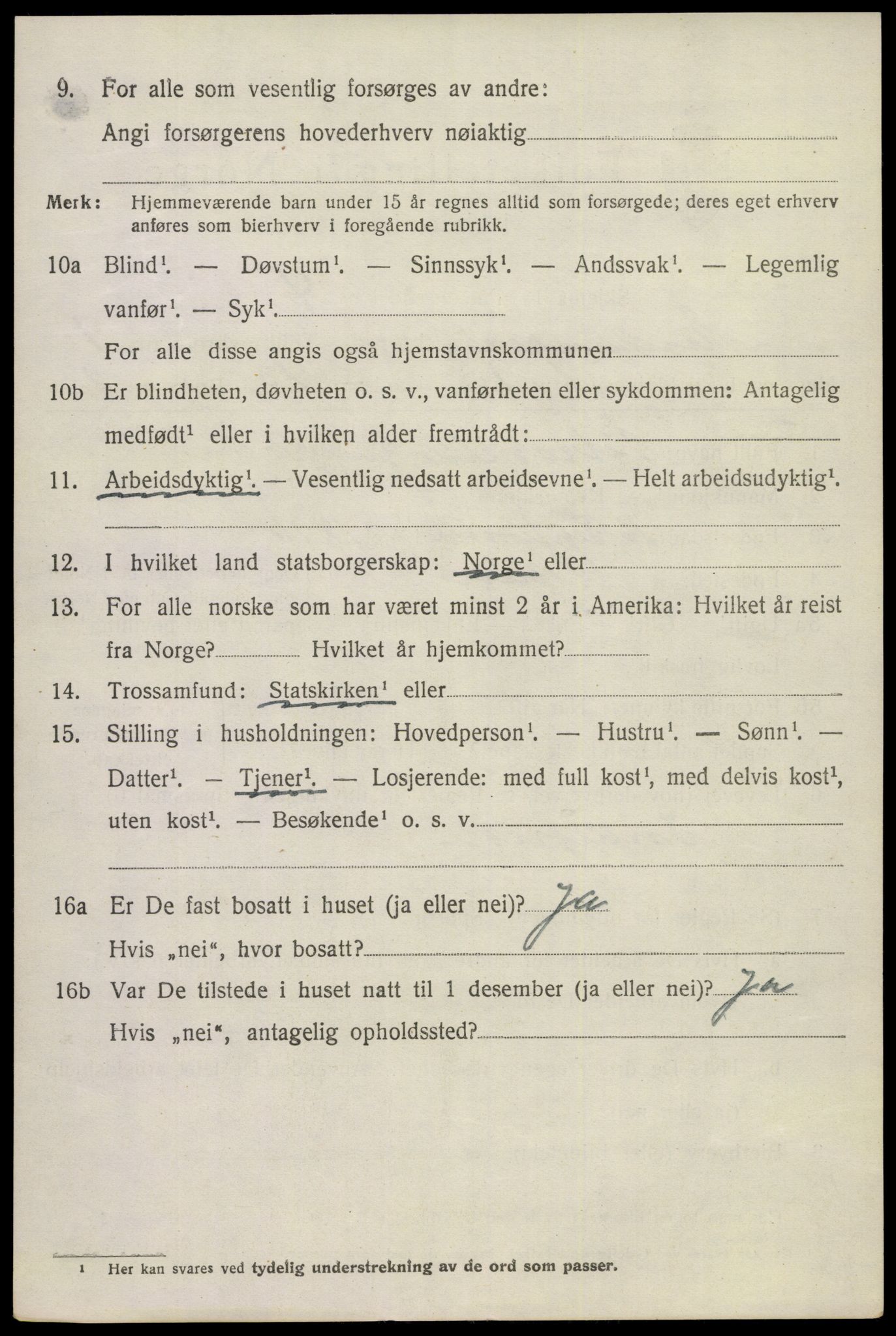 SAKO, 1920 census for Eidanger, 1920, p. 1893