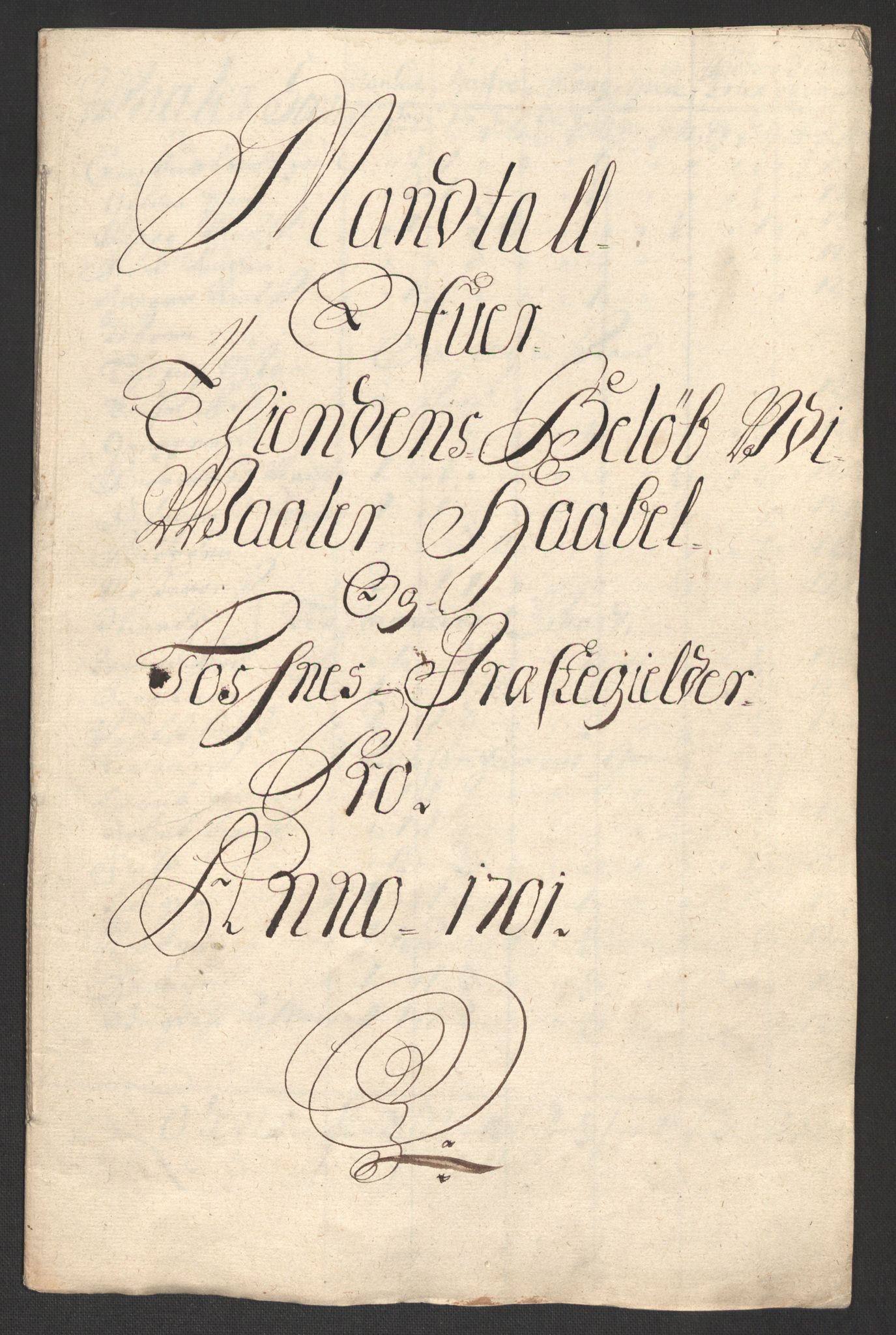 Rentekammeret inntil 1814, Reviderte regnskaper, Fogderegnskap, AV/RA-EA-4092/R04/L0130: Fogderegnskap Moss, Onsøy, Tune, Veme og Åbygge, 1701, p. 72