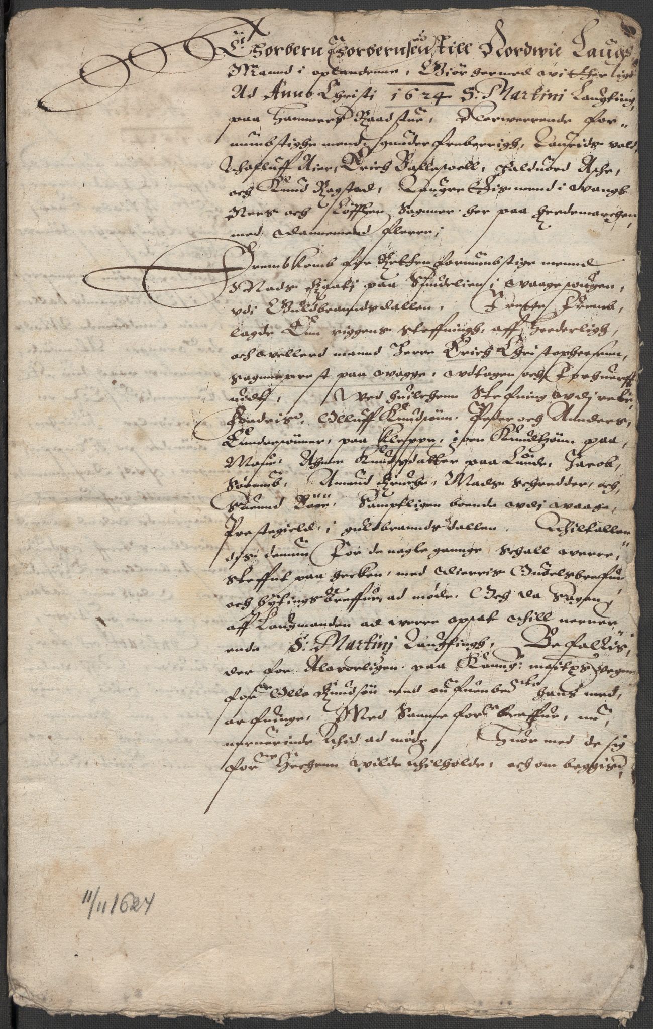 Riksarkivets diplomsamling, AV/RA-EA-5965/F15/L0013: Prestearkiv - Oppland, 1590-1657, p. 146