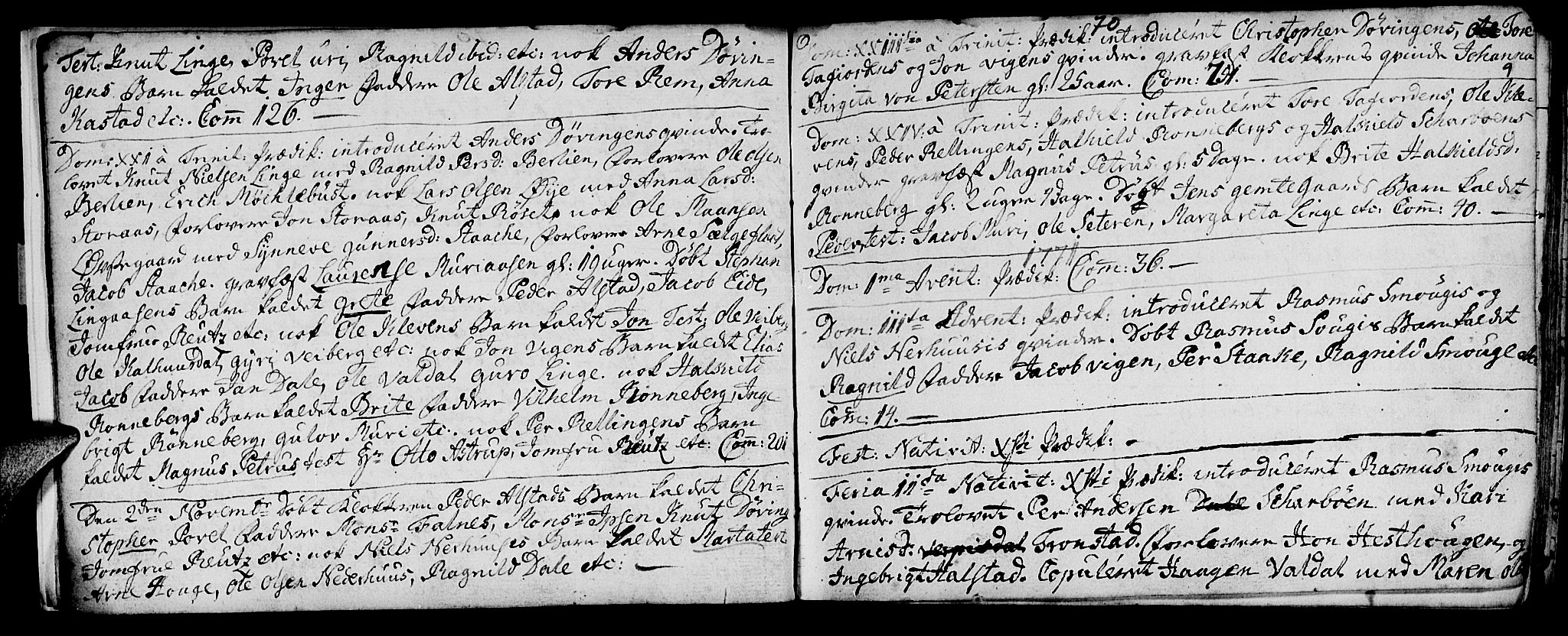 Ministerialprotokoller, klokkerbøker og fødselsregistre - Møre og Romsdal, AV/SAT-A-1454/519/L0244: Parish register (official) no. 519A03, 1769-1773, p. 9