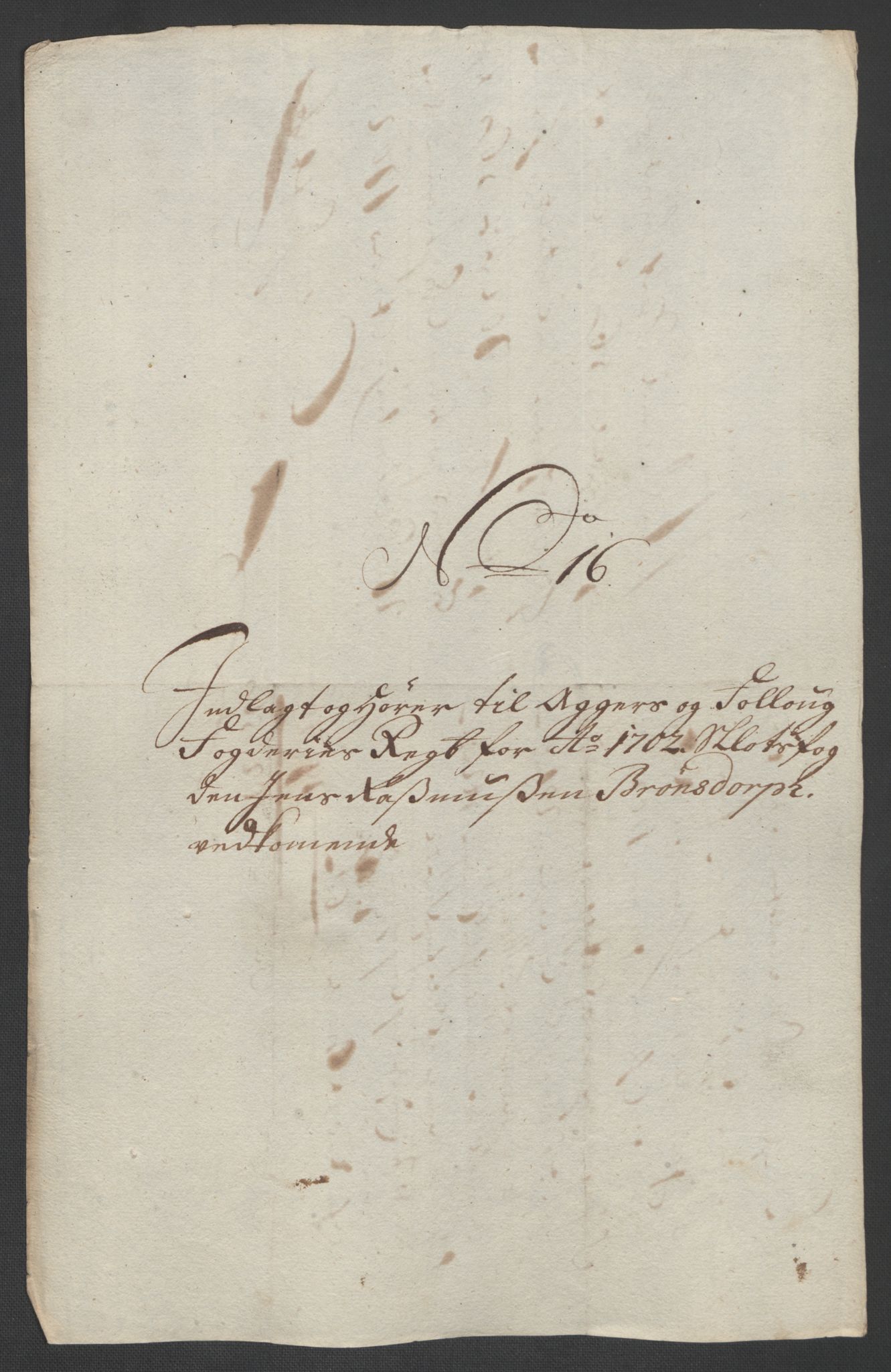 Rentekammeret inntil 1814, Reviderte regnskaper, Fogderegnskap, AV/RA-EA-4092/R10/L0444: Fogderegnskap Aker og Follo, 1701-1702, p. 279