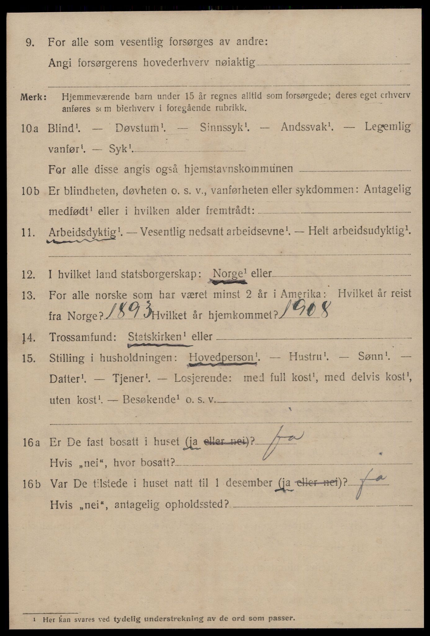 SAT, 1920 census for Ålesund, 1920, p. 17615