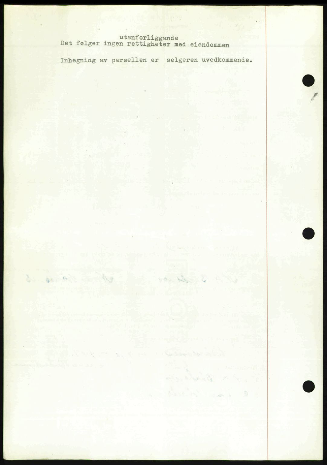 Romsdal sorenskriveri, SAT/A-4149/1/2/2C: Mortgage book no. A24, 1947-1947, Diary no: : 2722/1947