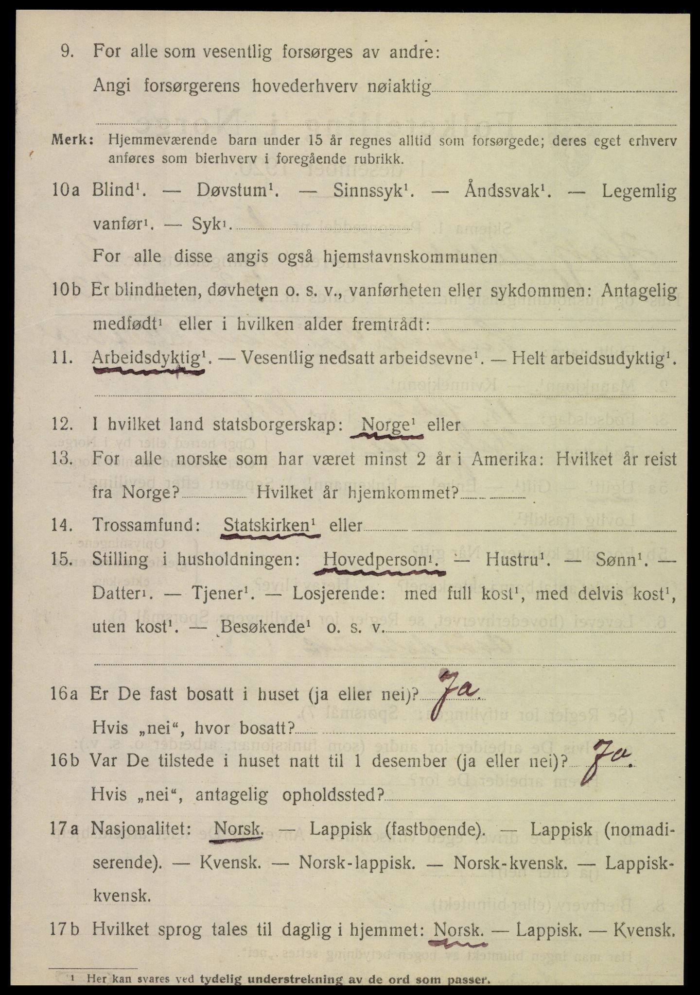 SAT, 1920 census for Hattfjelldal, 1920, p. 547