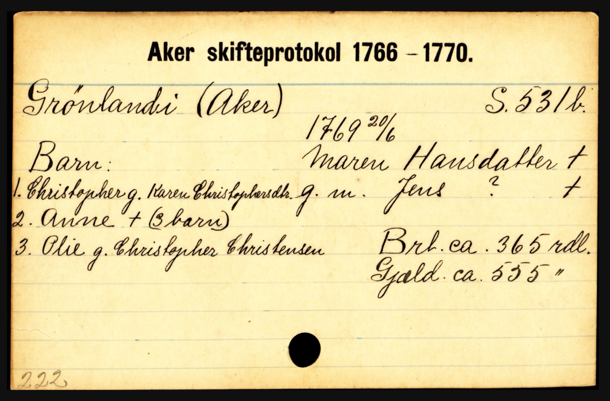 Aker sorenskriveri, SAO/A-10895/H, 1656-1820, p. 1949