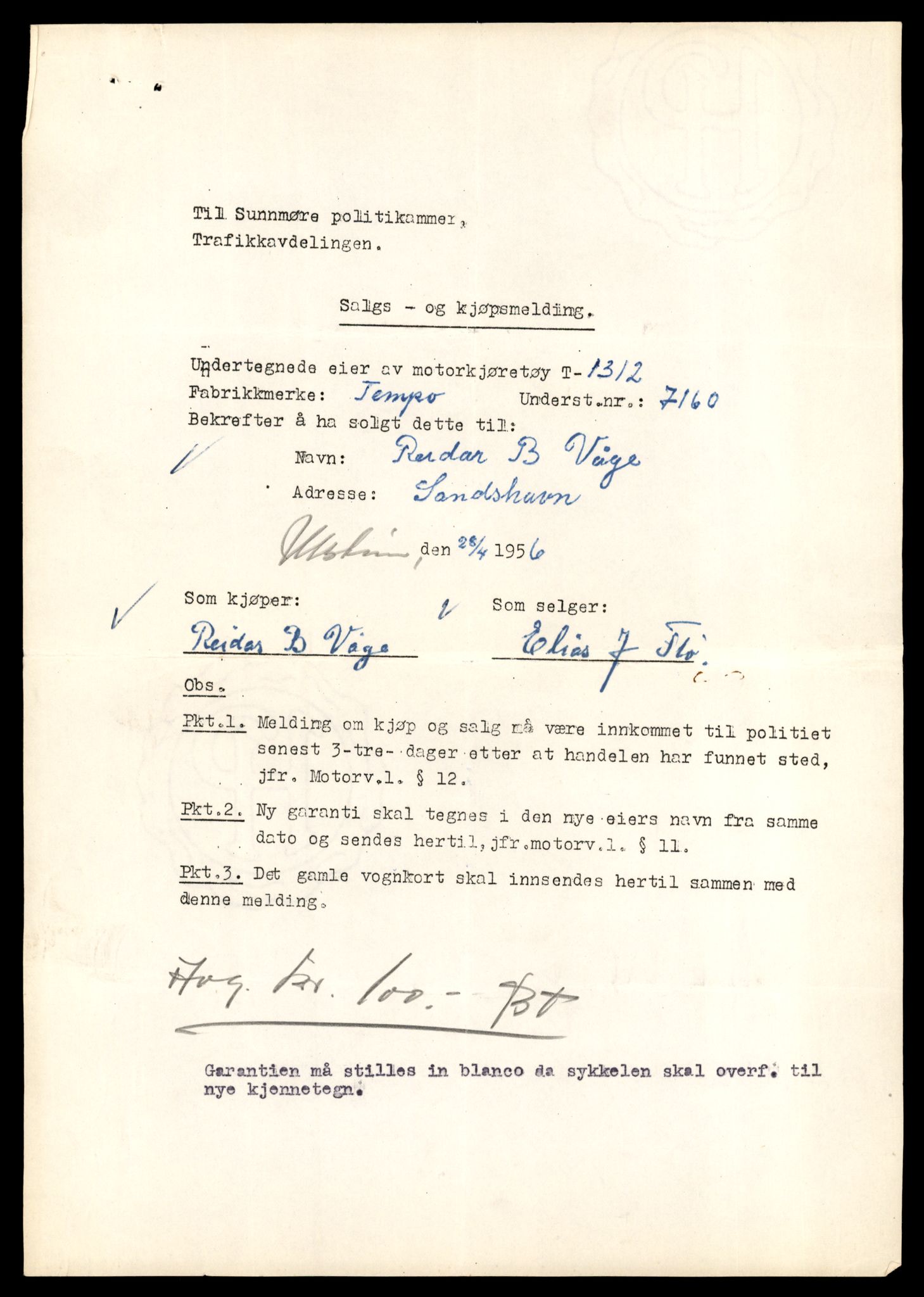 Møre og Romsdal vegkontor - Ålesund trafikkstasjon, AV/SAT-A-4099/F/Fe/L0039: Registreringskort for kjøretøy T 13361 - T 13530, 1927-1998, p. 2152