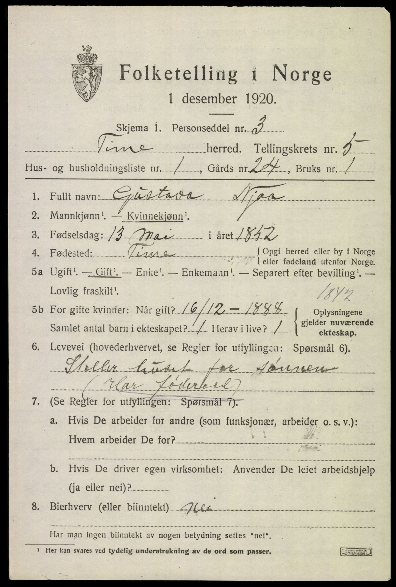 SAST, 1920 census for Time, 1920, p. 6073