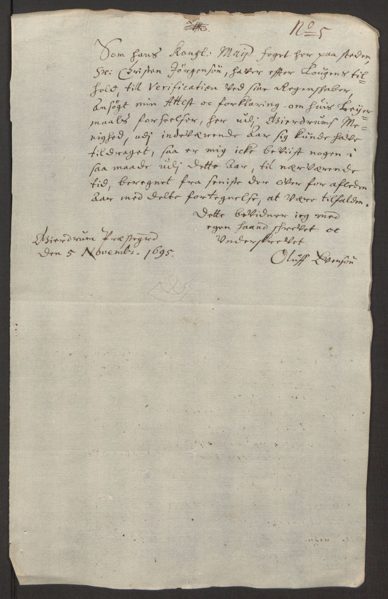 Rentekammeret inntil 1814, Reviderte regnskaper, Fogderegnskap, AV/RA-EA-4092/R12/L0707: Fogderegnskap Øvre Romerike, 1695, p. 72