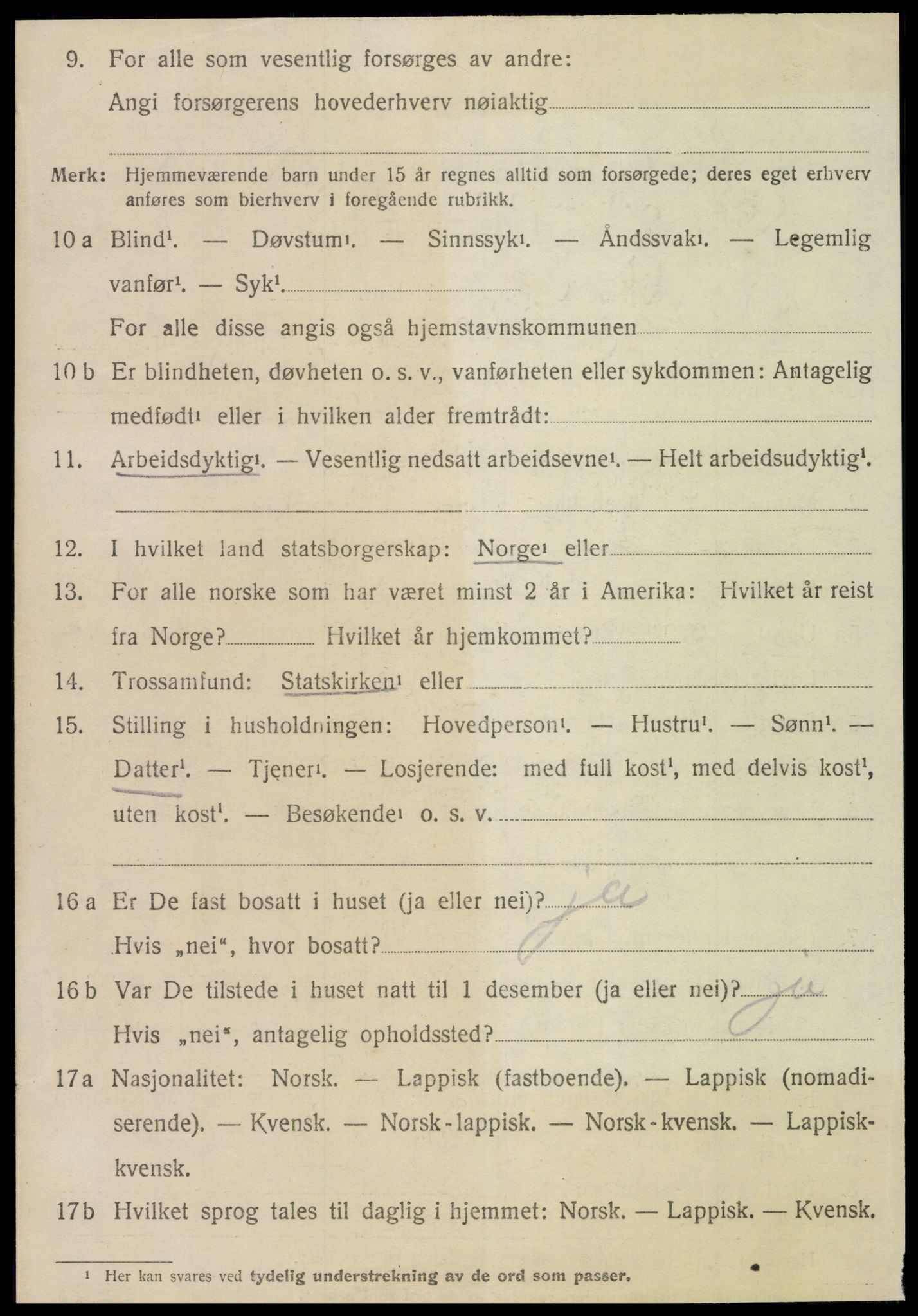 SAT, 1920 census for Stjørdal, 1920, p. 8725