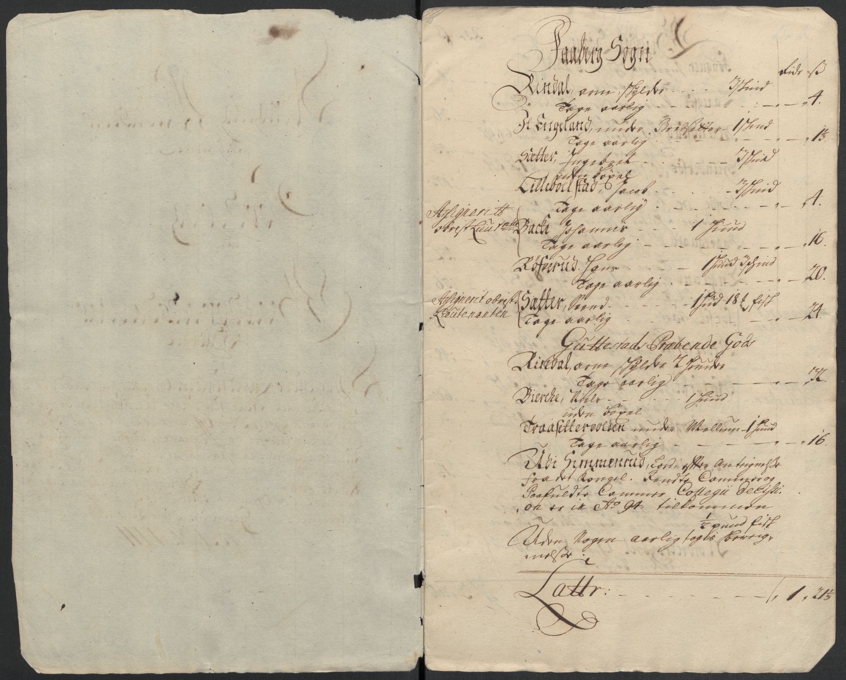 Rentekammeret inntil 1814, Reviderte regnskaper, Fogderegnskap, RA/EA-4092/R17/L1180: Fogderegnskap Gudbrandsdal, 1711, p. 40