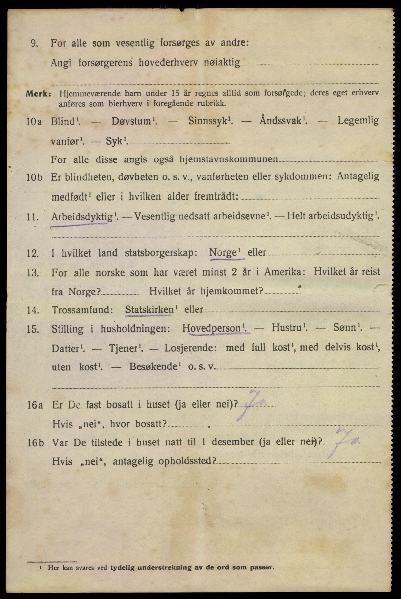 SAKO, 1920 census for Horten, 1920, p. 16268