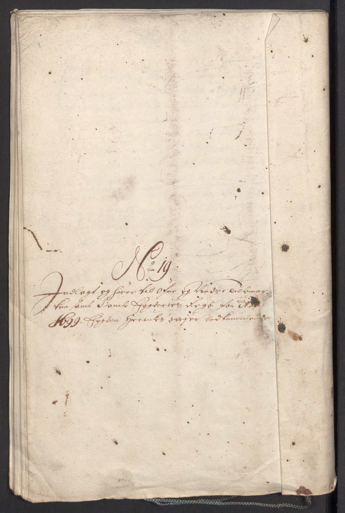 Rentekammeret inntil 1814, Reviderte regnskaper, Fogderegnskap, RA/EA-4092/R36/L2101: Fogderegnskap Øvre og Nedre Telemark og Bamble, 1699, p. 301