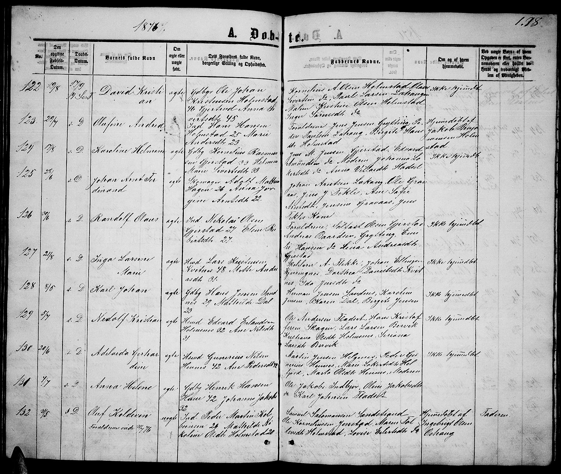 Ministerialprotokoller, klokkerbøker og fødselsregistre - Nordland, AV/SAT-A-1459/888/L1266: Parish register (copy) no. 888C04, 1864-1877, p. 138